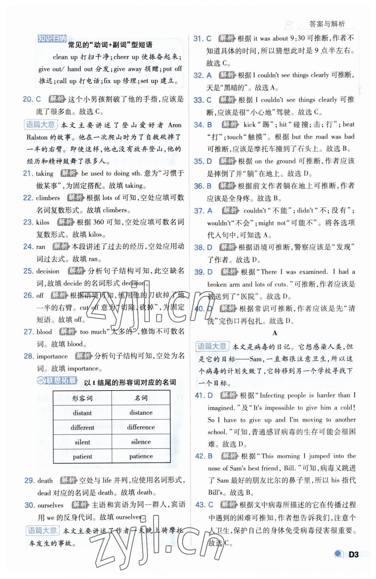 2023年少年班初中英語八年級下冊人教版 第3頁