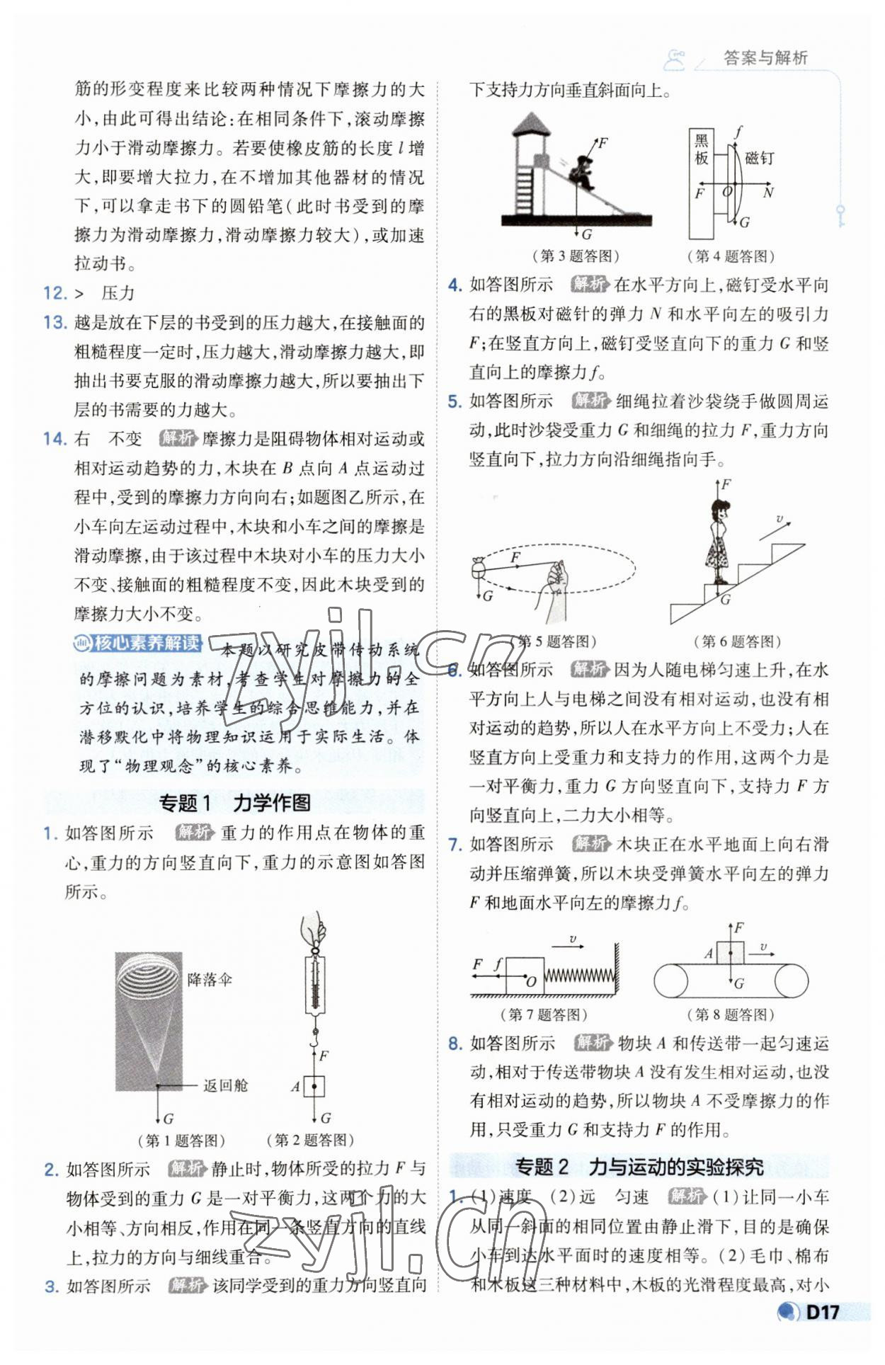 2023年少年班八年級(jí)物理下冊(cè)人教版 第17頁(yè)