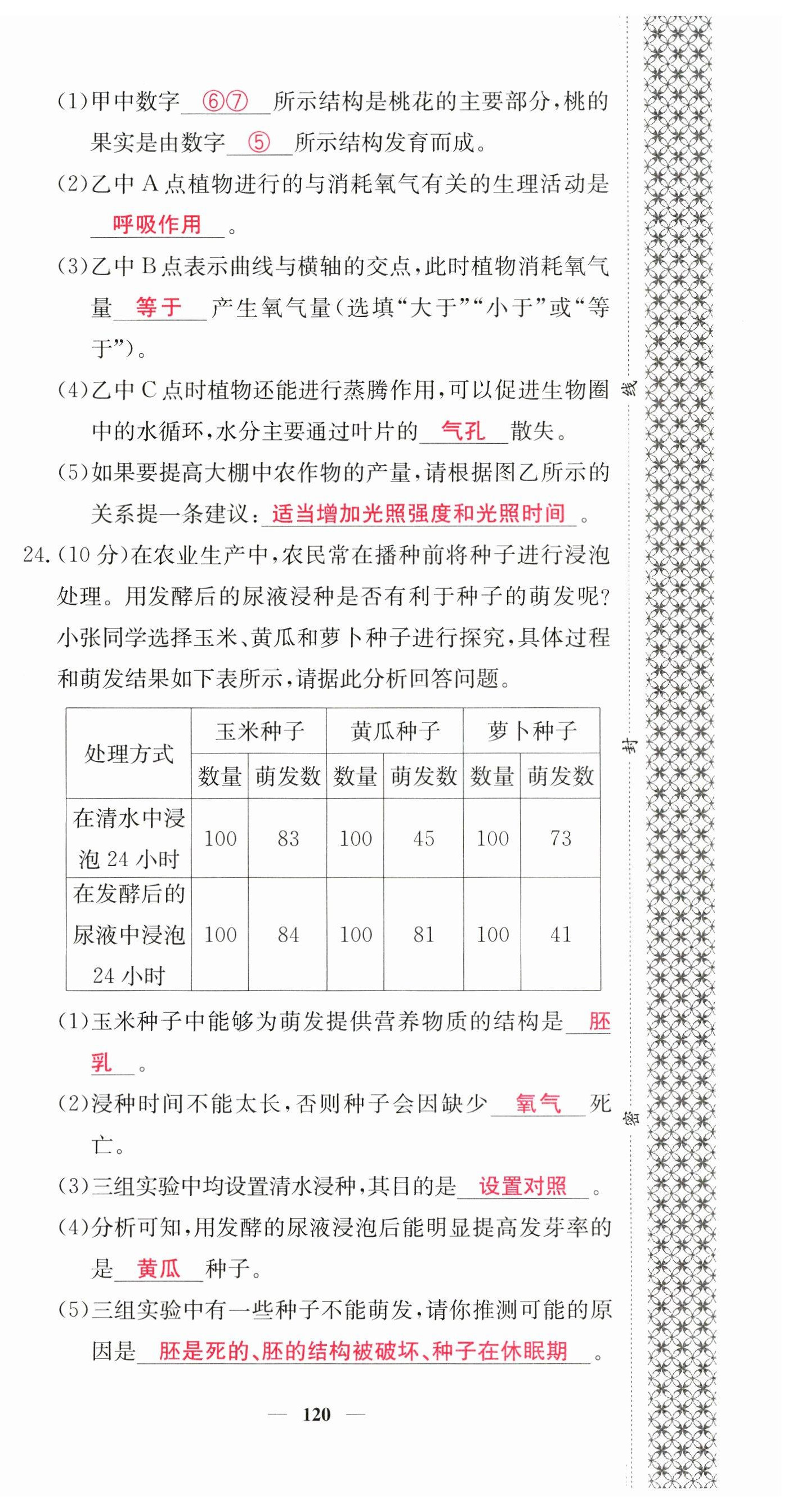 2023年中考新航線生物人教版 第6頁