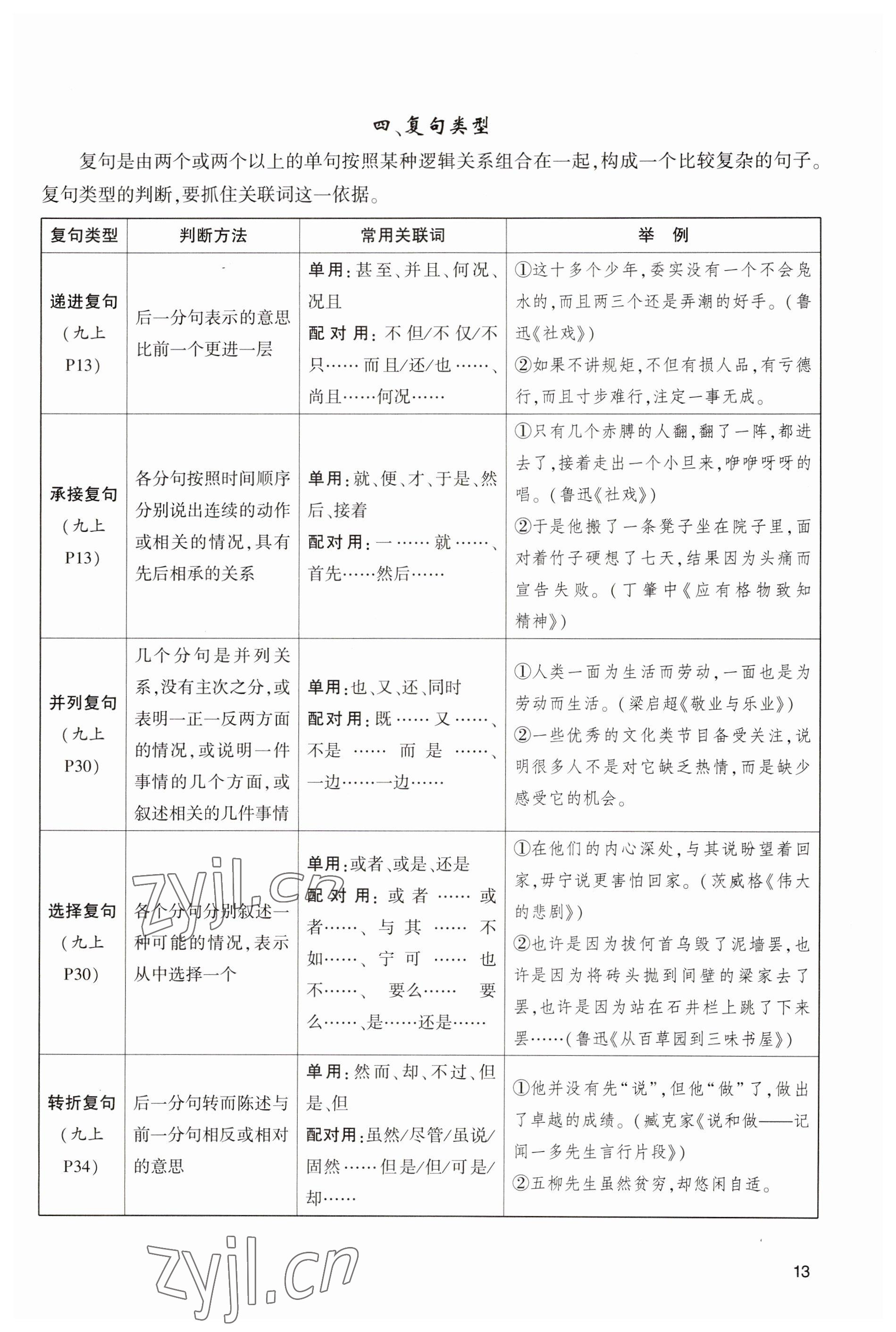 2023年聚焦中考语文四川专版 参考答案第16页