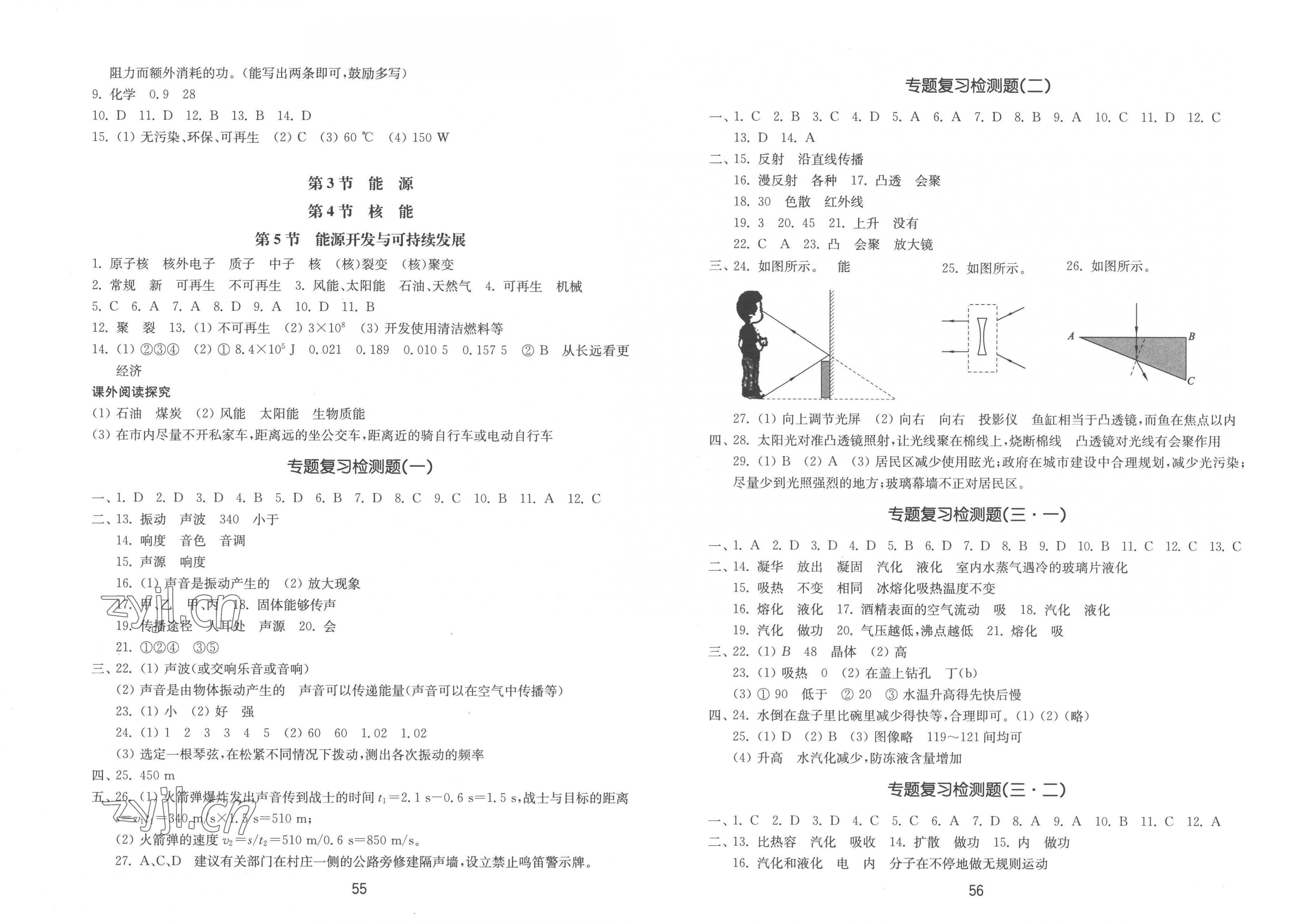 2023年初中基礎(chǔ)訓(xùn)練山東教育出版社九年級物理下冊教科版 第2頁