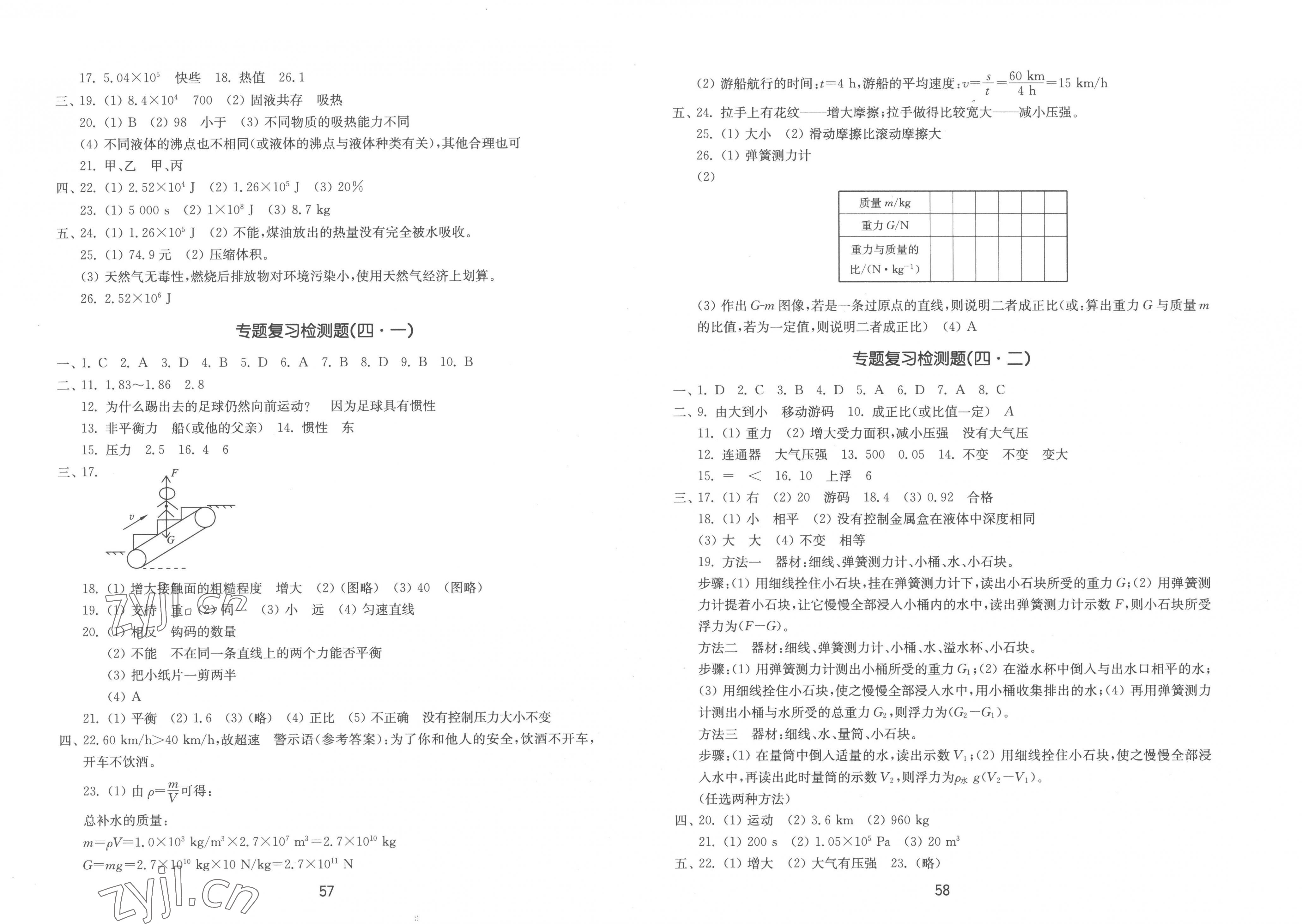 2023年初中基础训练山东教育出版社九年级物理下册教科版 第3页