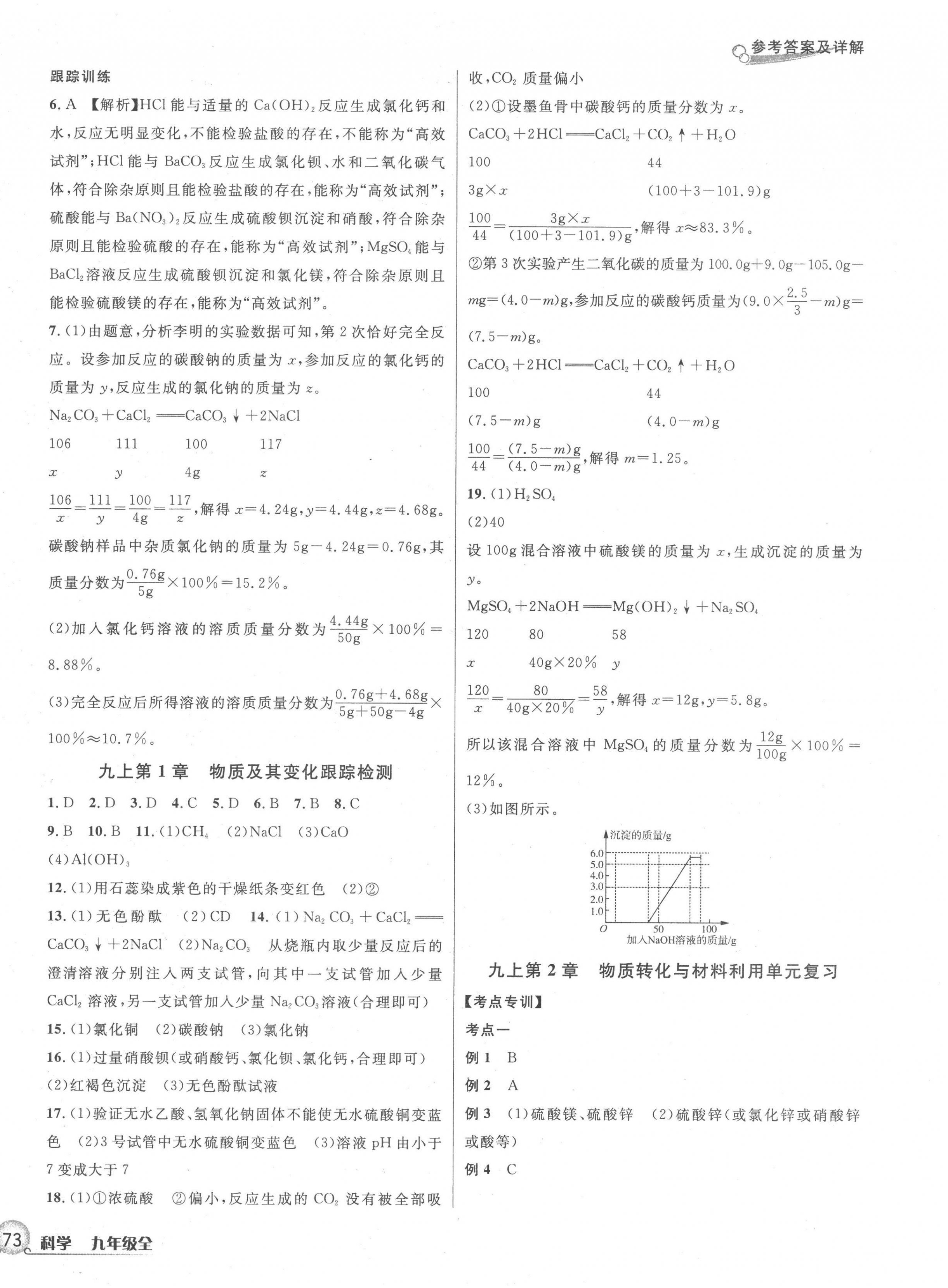 2022年各地期末名卷精選九年級(jí)科學(xué)全一冊(cè)浙教版 第2頁