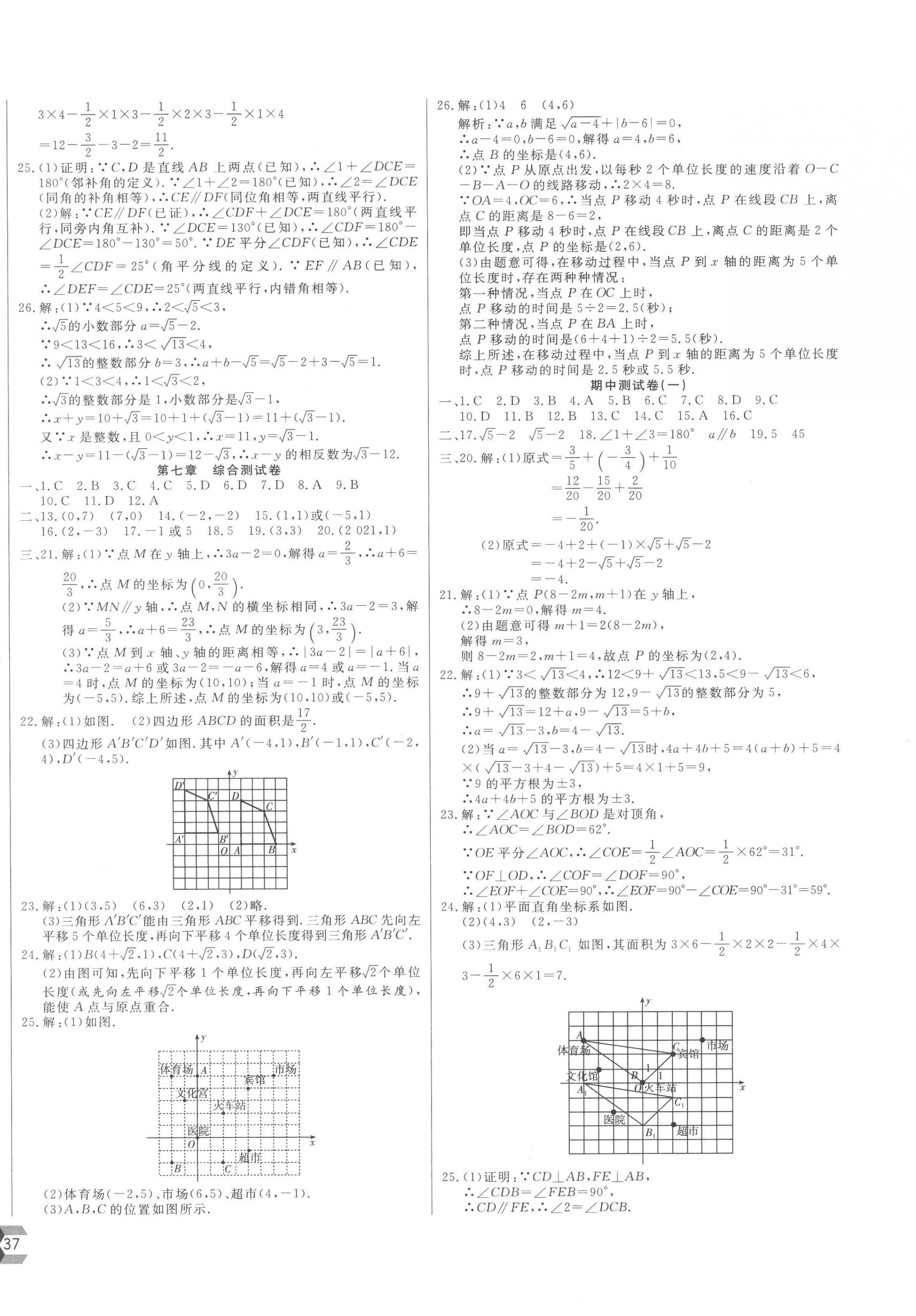 2023年新思維名師培優(yōu)卷七年級數(shù)學(xué)下冊人教版 第2頁