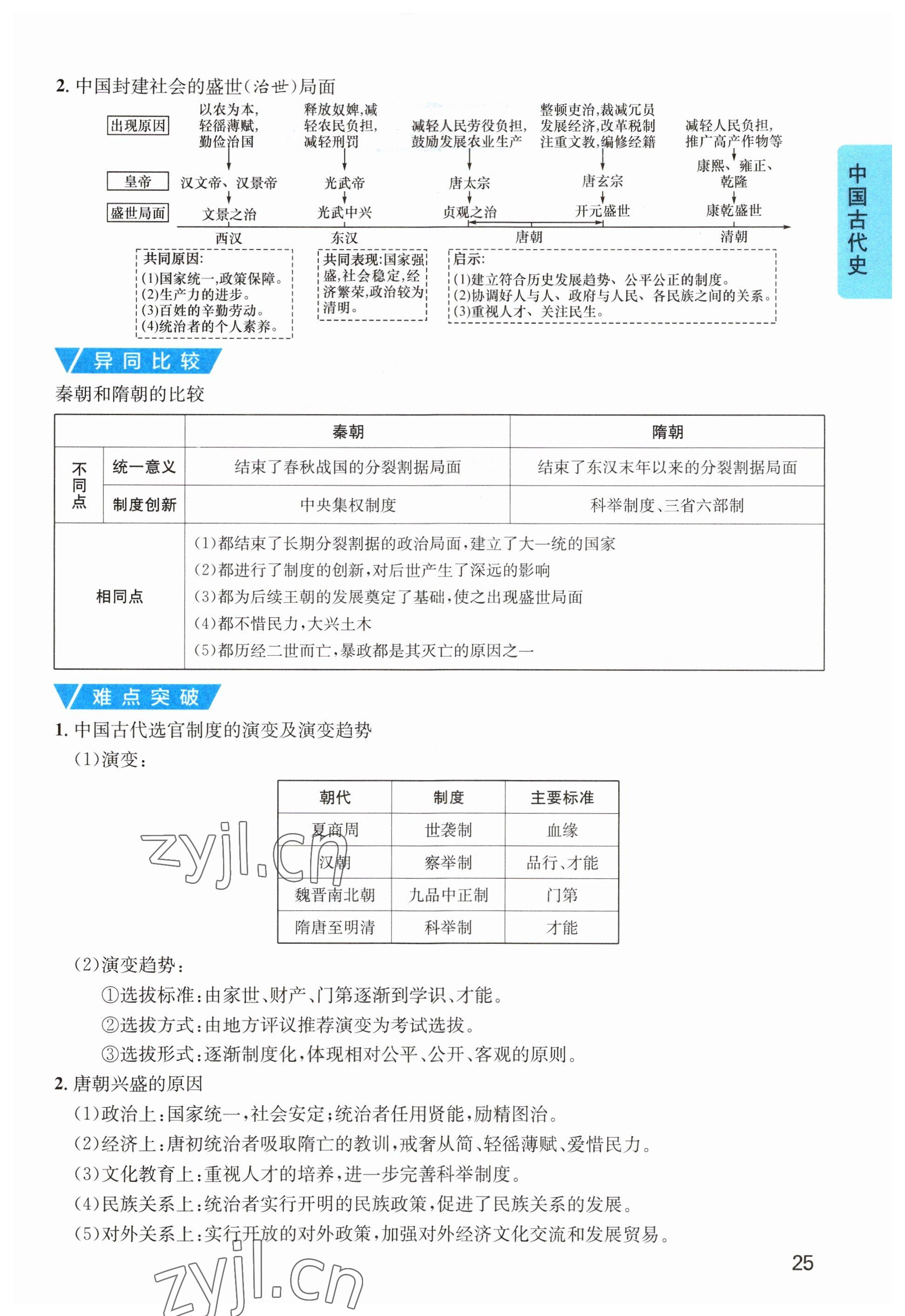 2023年鴻鵠志中考王歷史貴陽專版 參考答案第25頁