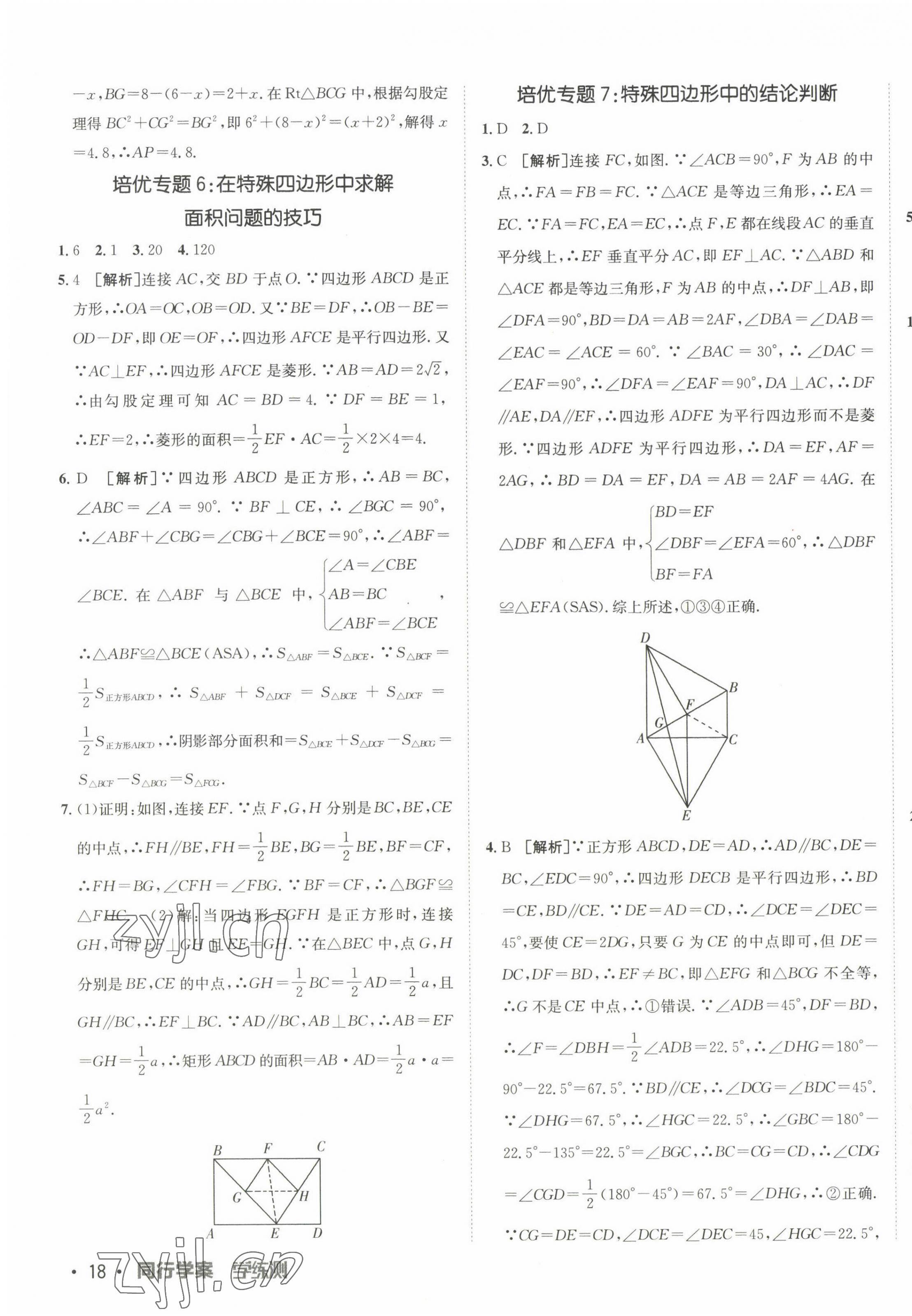 2023年同行學案八年級數(shù)學下冊魯教版 第11頁