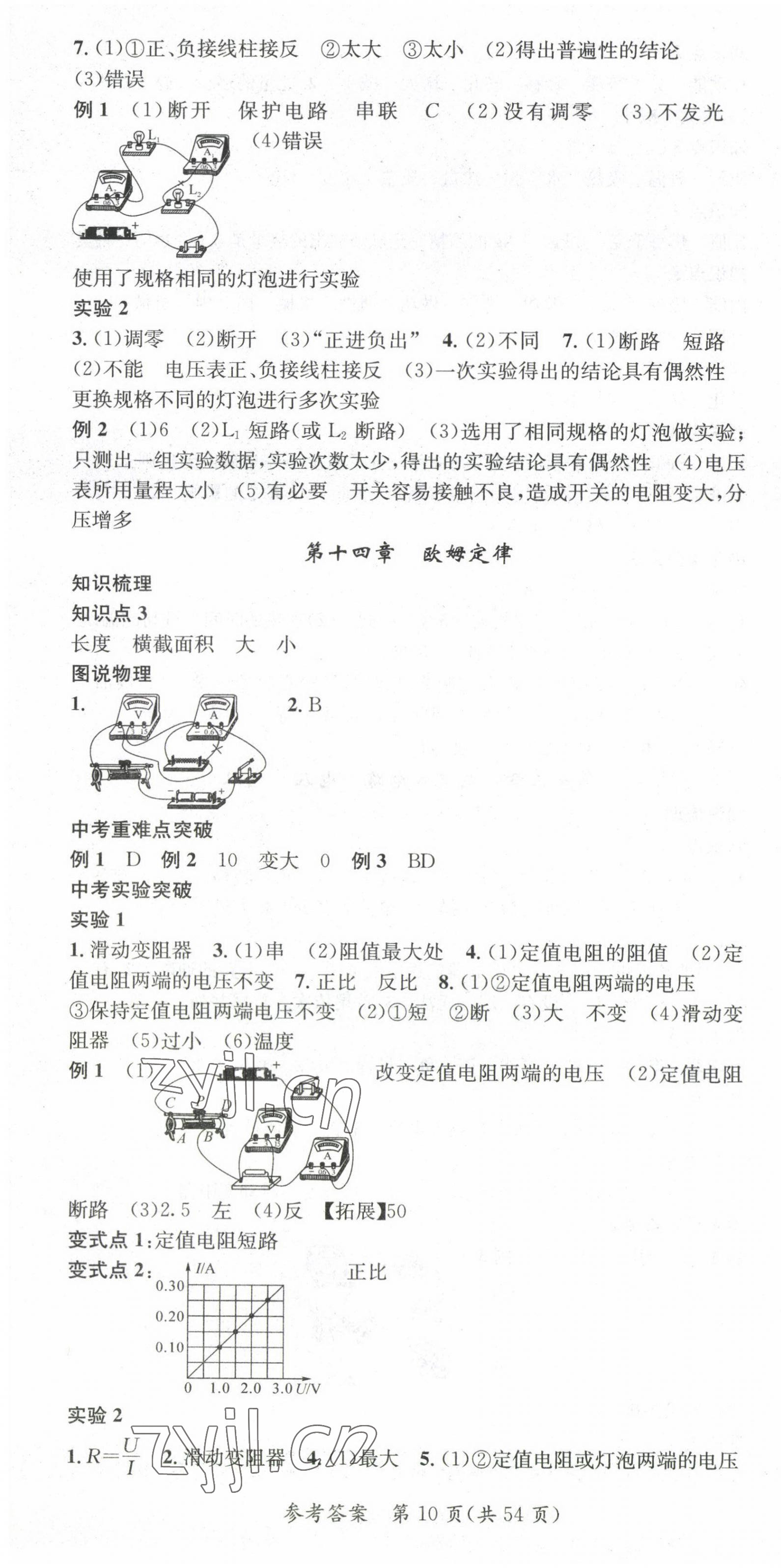 2023年名师测控中考特训方案物理贵阳专版&nbsp;第10页