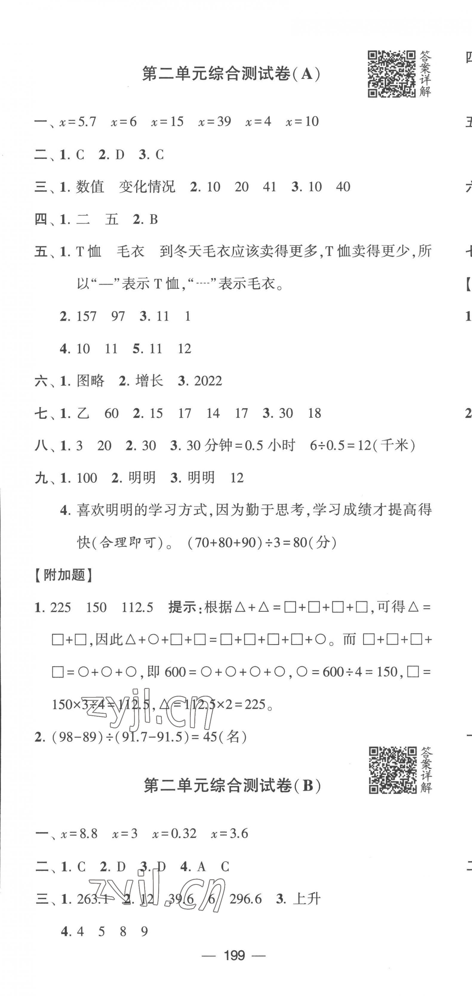 2023年學(xué)霸提優(yōu)大試卷五年級(jí)數(shù)學(xué)下冊(cè)蘇教版 第6頁