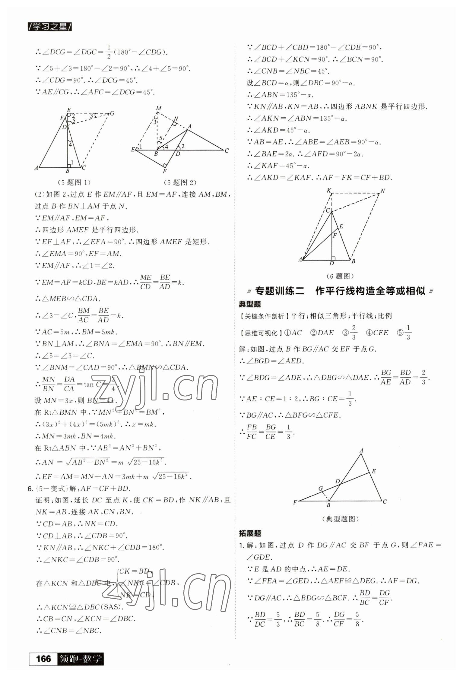 2023年學習之星二輪總復習數學大連專版&nbsp;參考答案第10頁