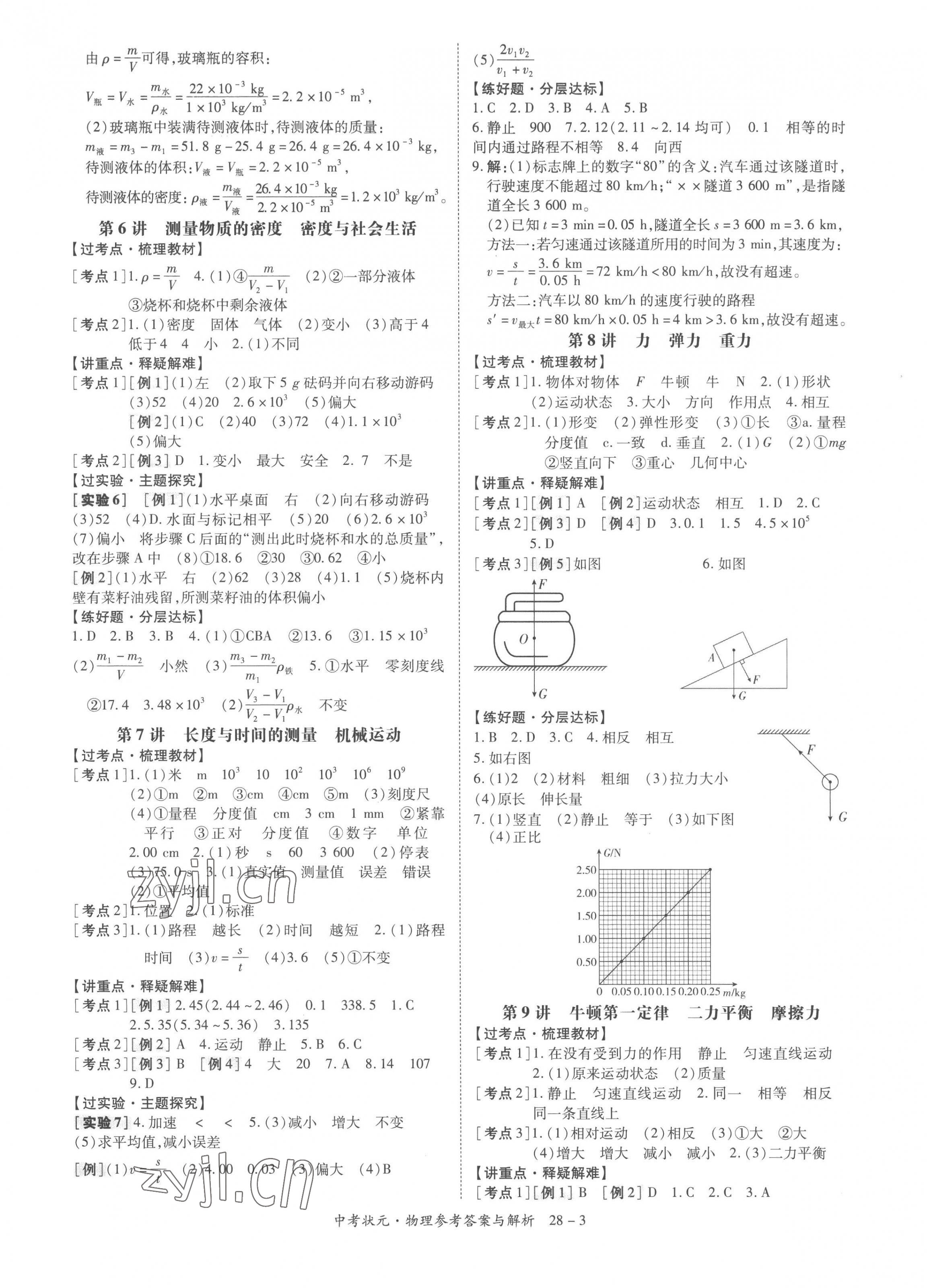 2023年中考状元物理青海专版 第3页