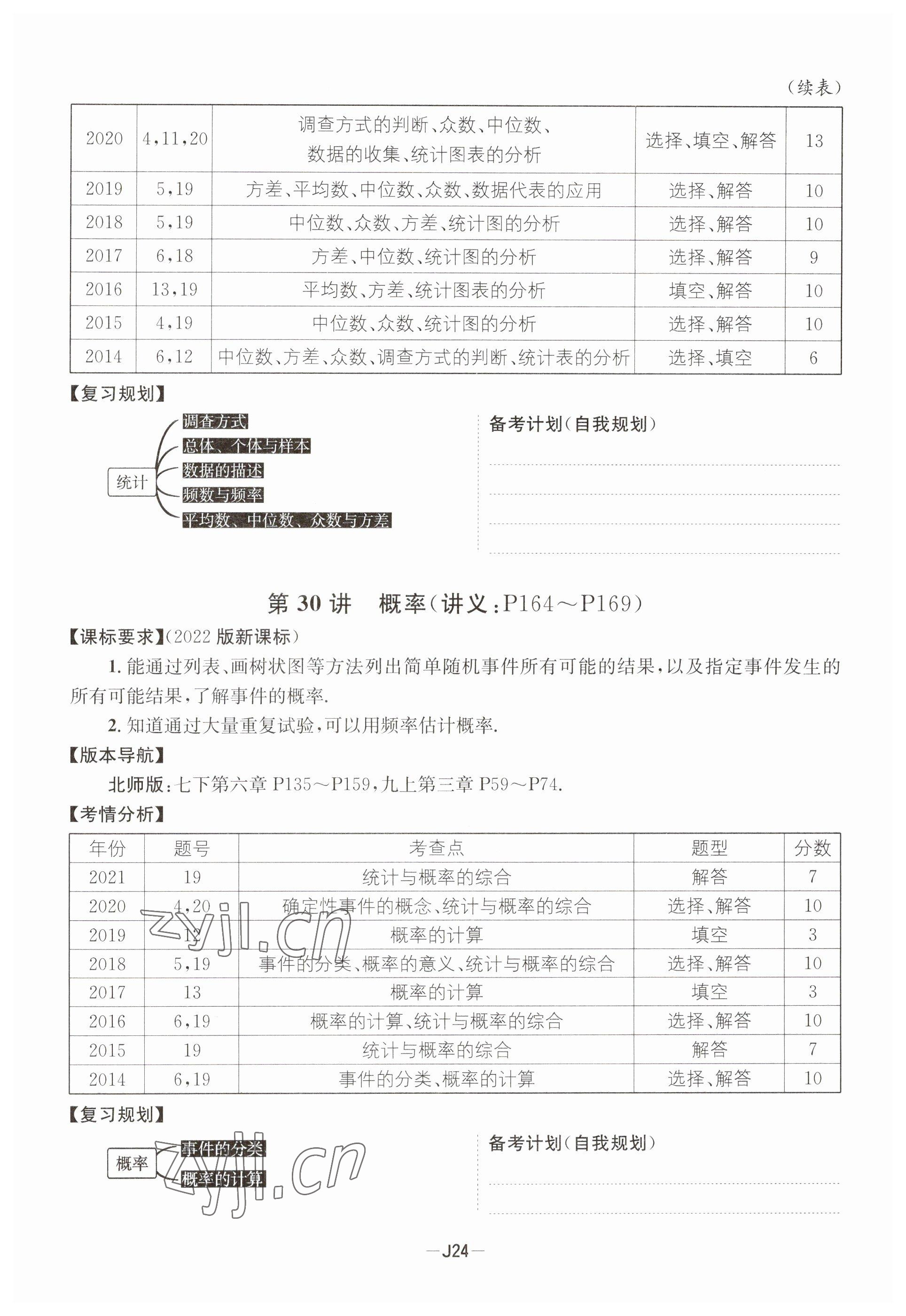 2023年國華考試中考總動員數(shù)學(xué)達(dá)州專版 參考答案第43頁