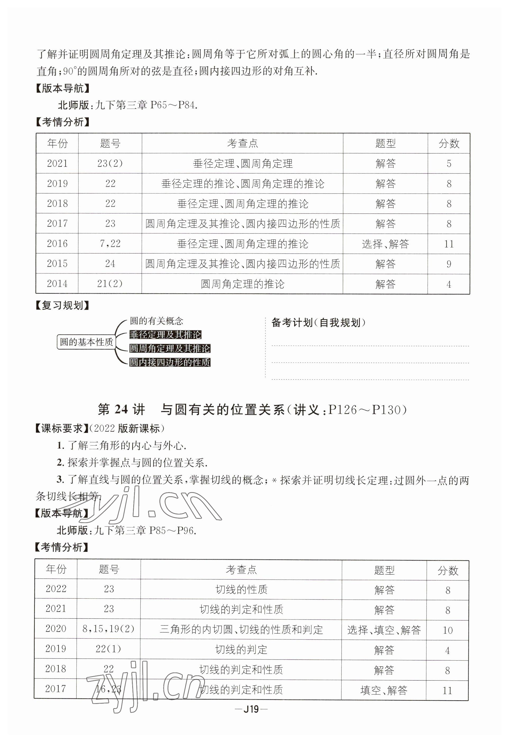 2023年國華考試中考總動員數(shù)學(xué)達州專版 參考答案第33頁