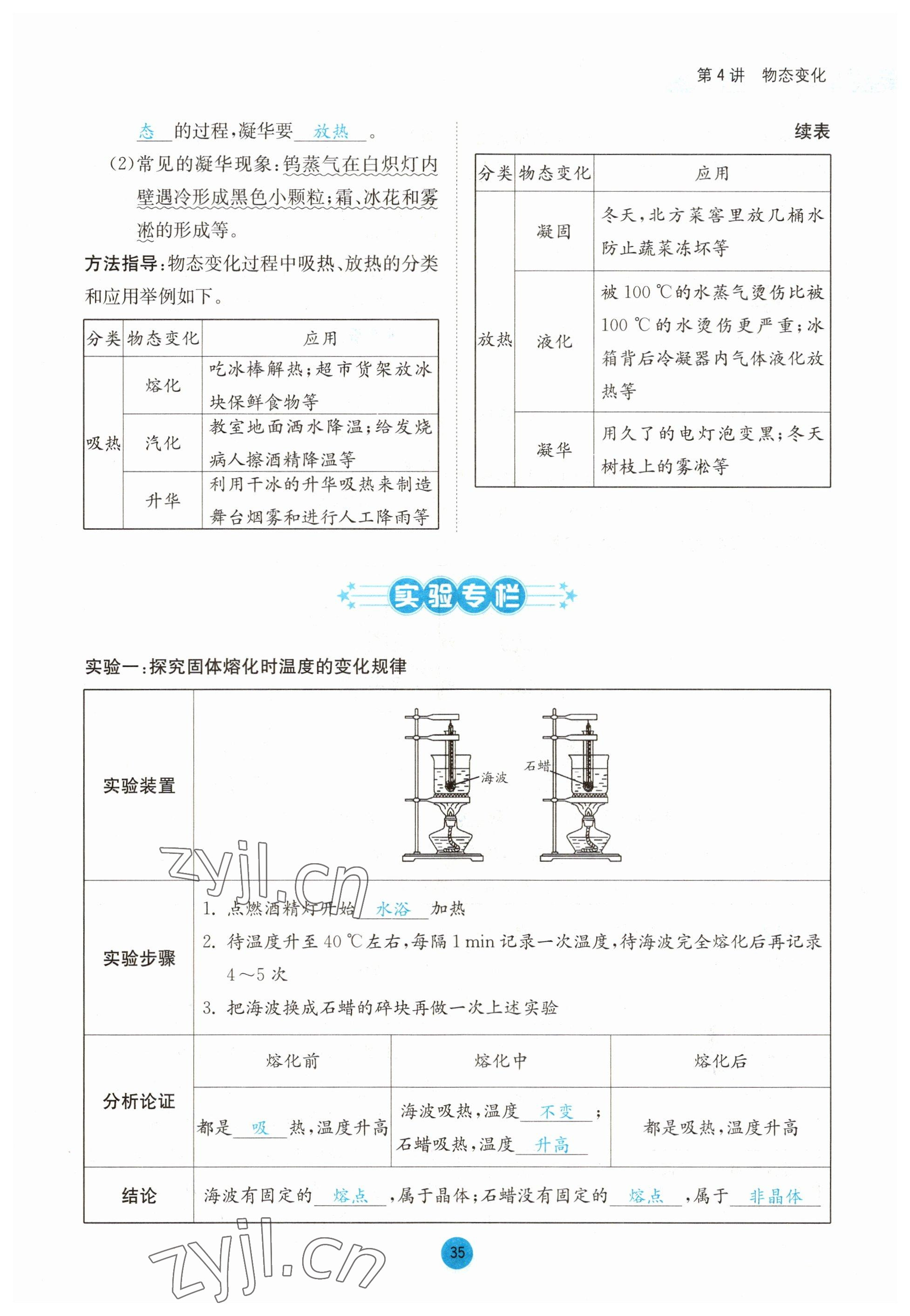 2023年中考6加1物理教科版達(dá)州專(zhuān)版 參考答案第35頁(yè)