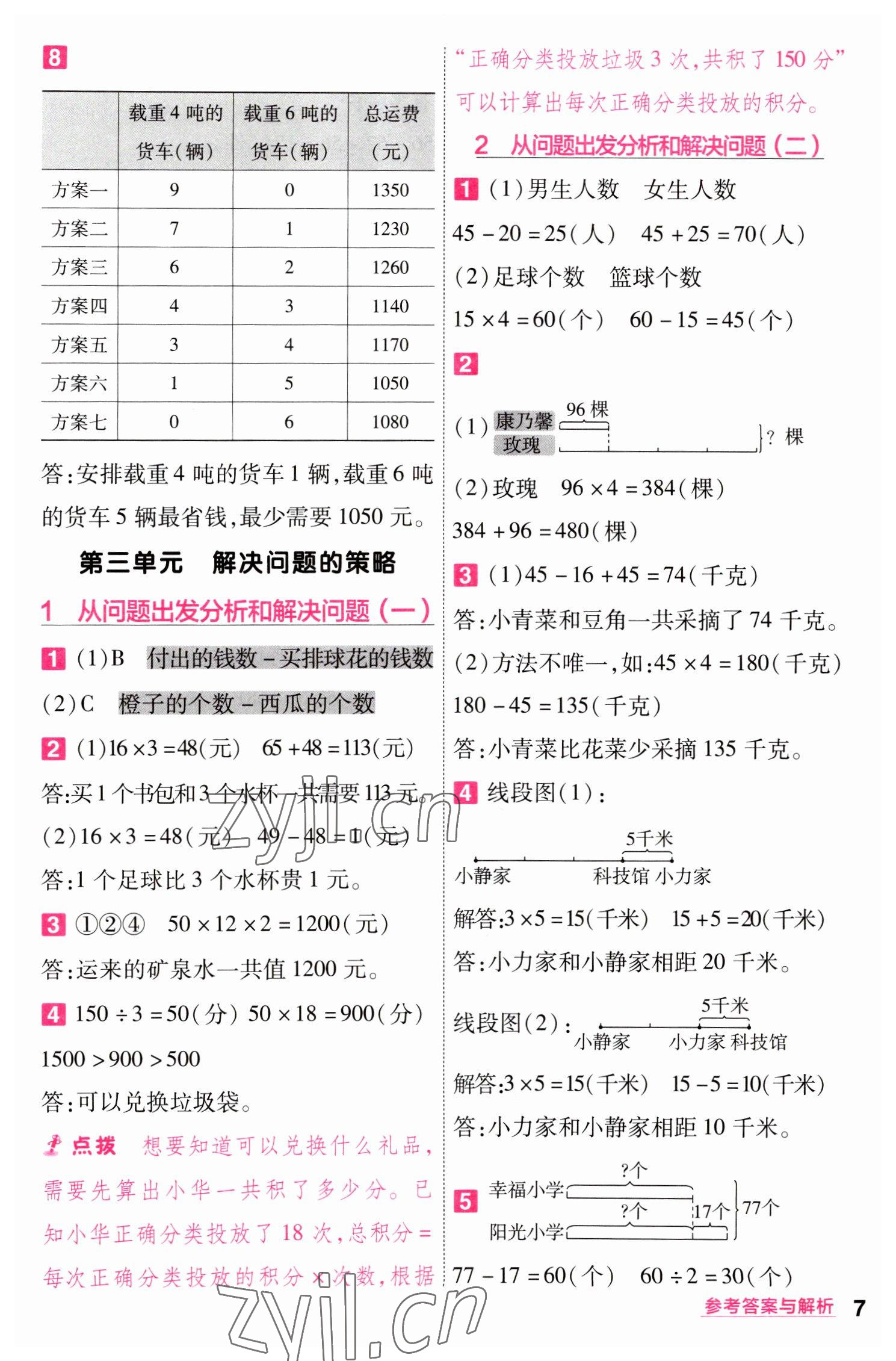 2023年一遍過三年級數(shù)學(xué)下冊蘇教版 第7頁