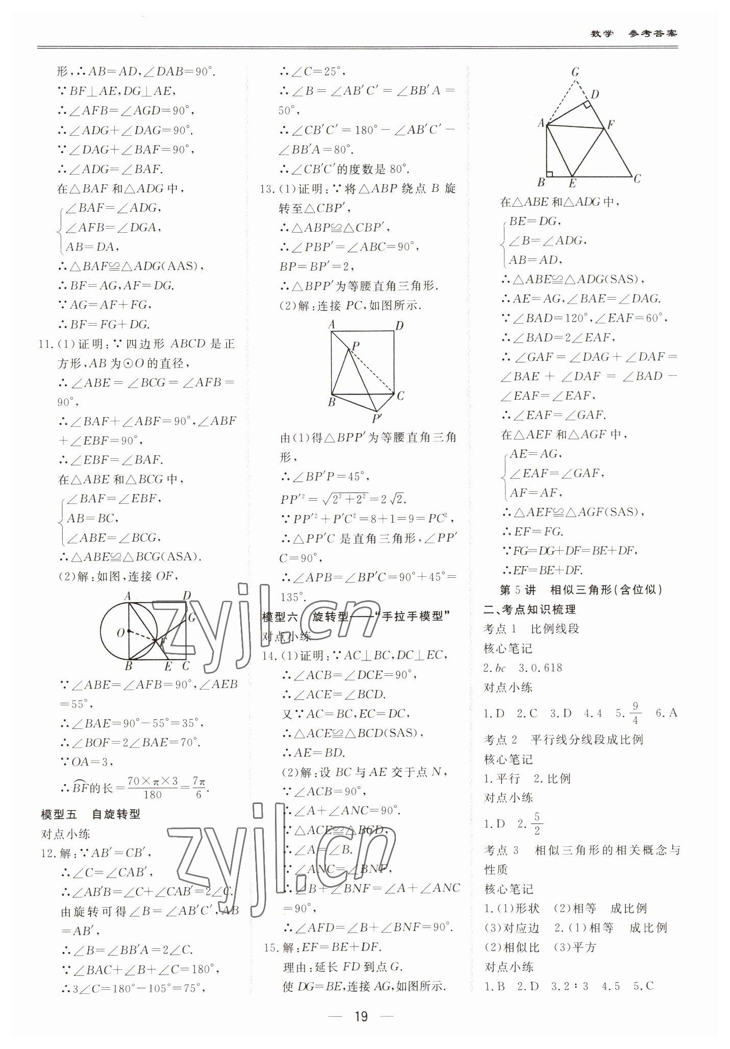 2023年新课标中考宝典数学广东专版 第19页