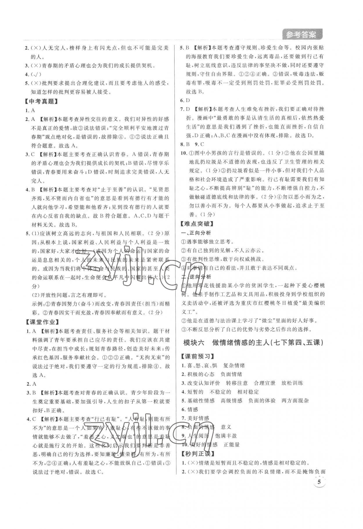 2023年廣東名師講練通中考總復(fù)習(xí)道德與法治深圳專版 第5頁(yè)