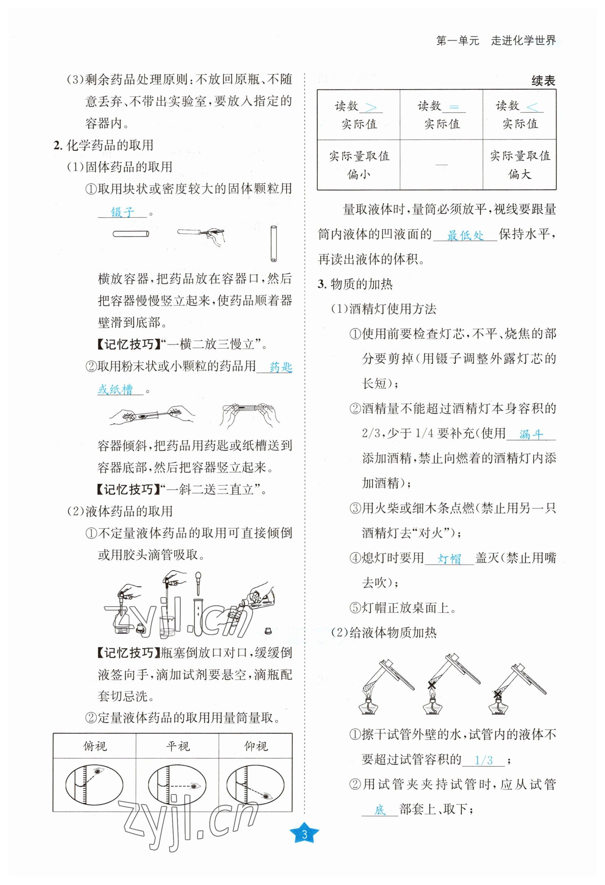 2023年決勝中考化學(xué)南充專版 參考答案第3頁