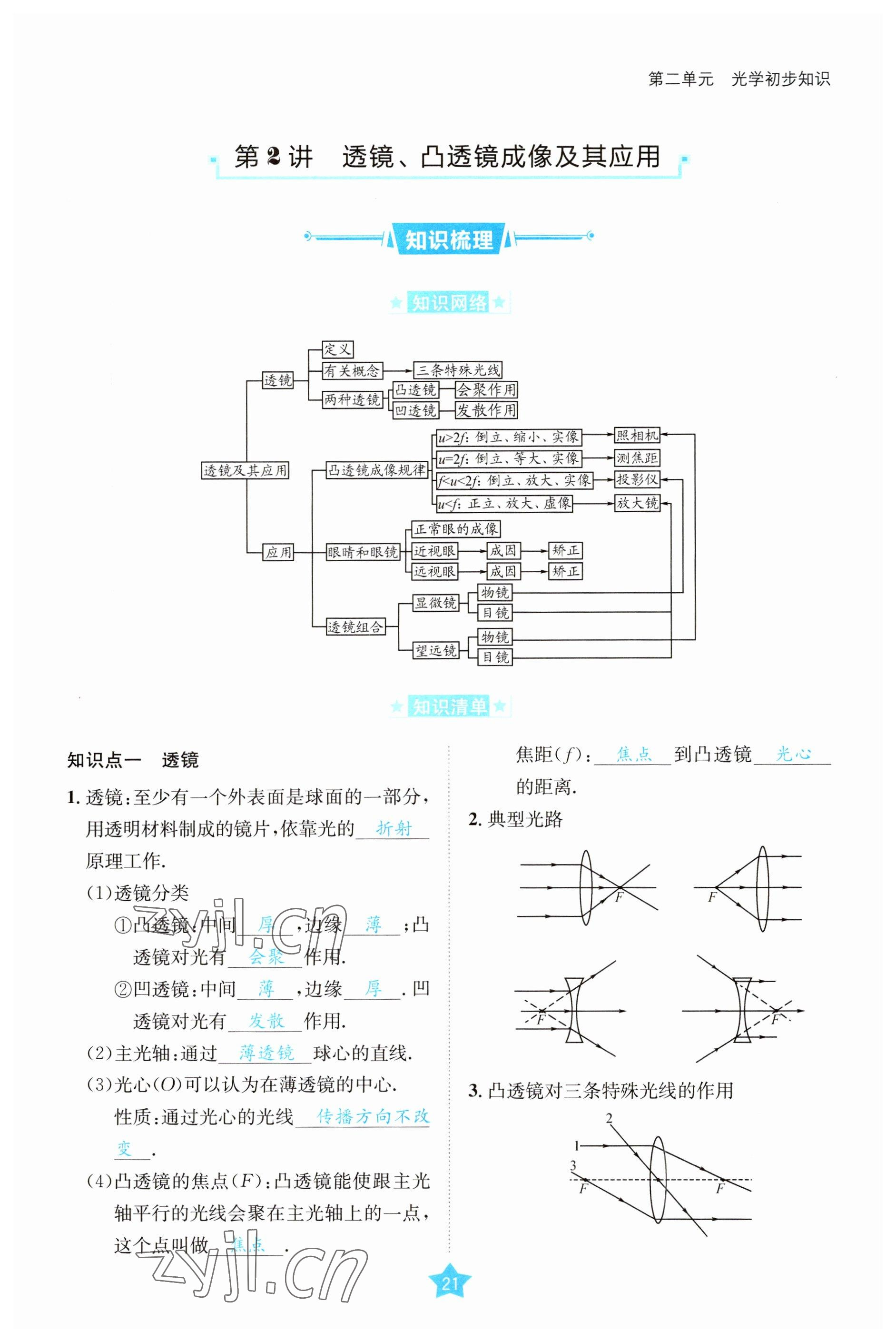 2023年決勝中考物理南充專版 參考答案第21頁