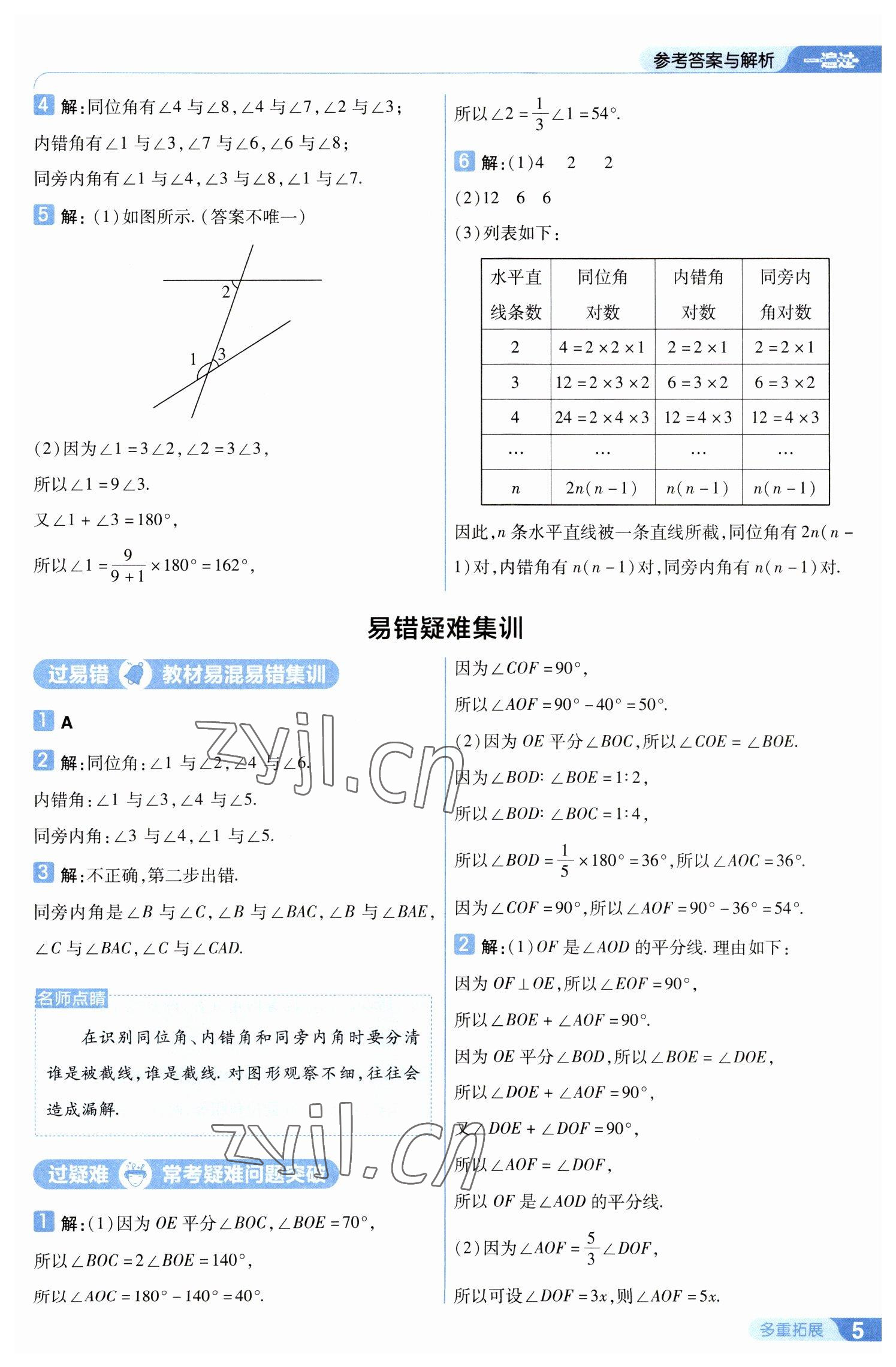 2023年一遍過(guò)七年級(jí)初中數(shù)學(xué)下冊(cè)人教版 第5頁(yè)