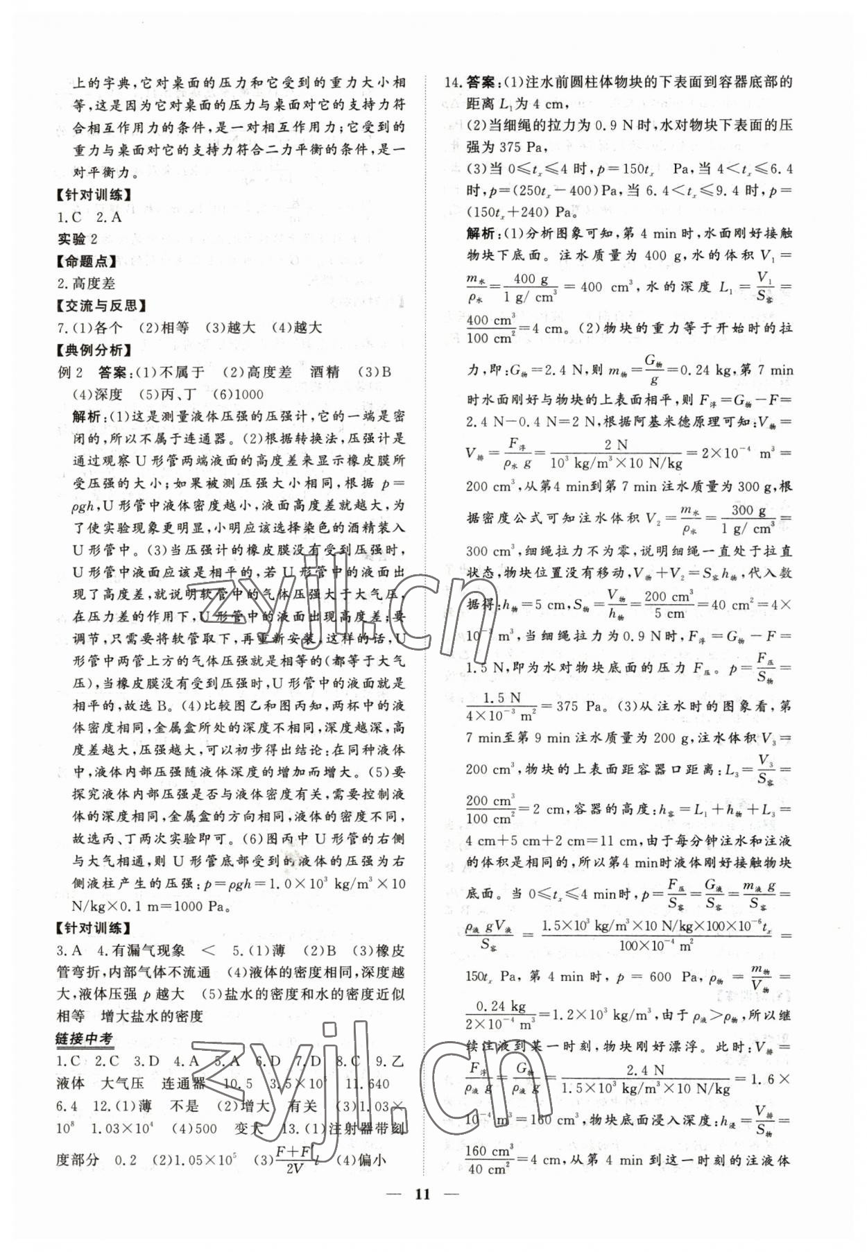 2023年青于藍(lán)課堂中考總復(fù)習(xí)物理 第11頁