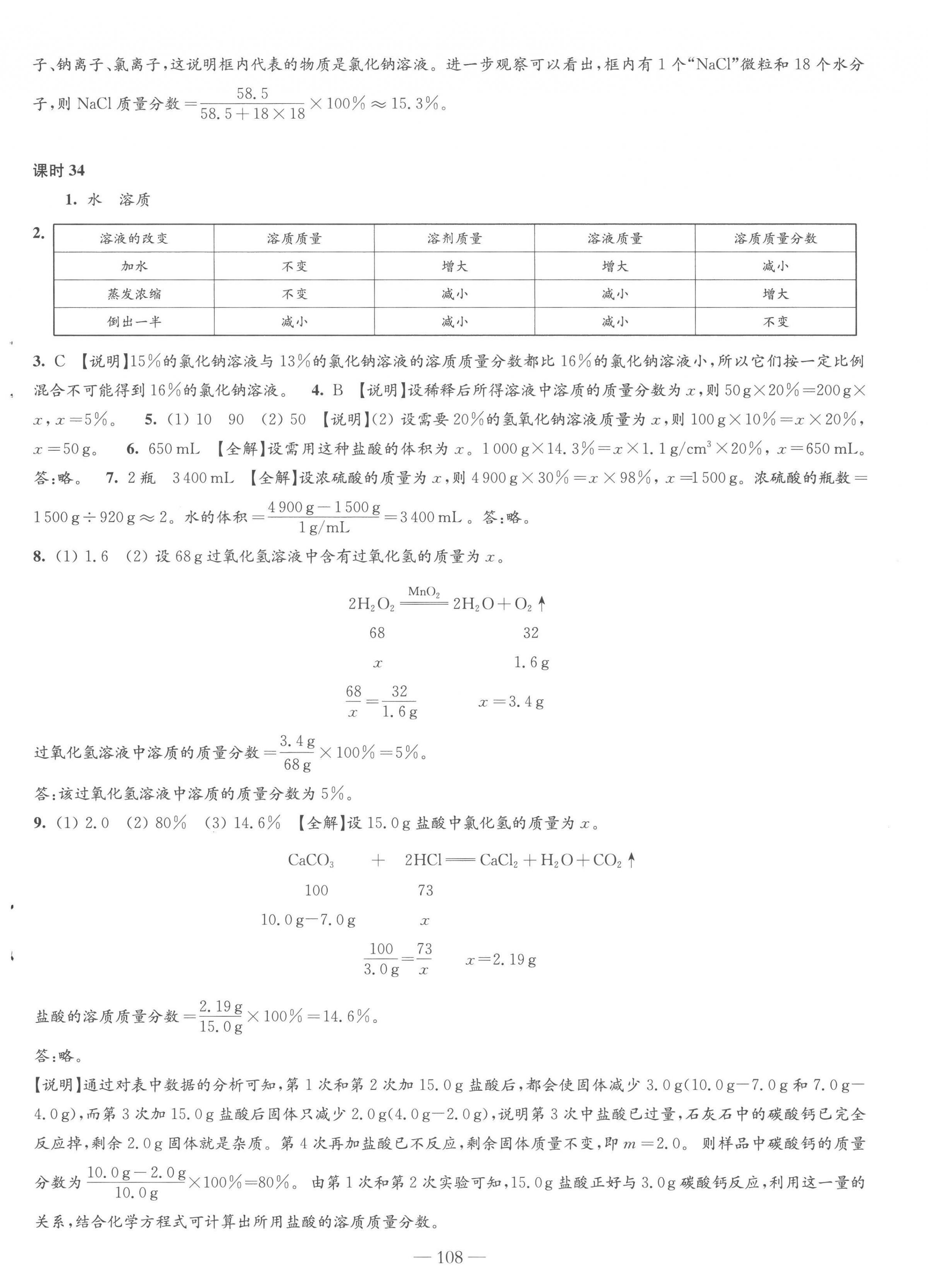 2023年學(xué)習(xí)與評(píng)價(jià)九年級(jí)化學(xué)下冊(cè)滬教版江蘇鳳凰教育出版社 第2頁(yè)