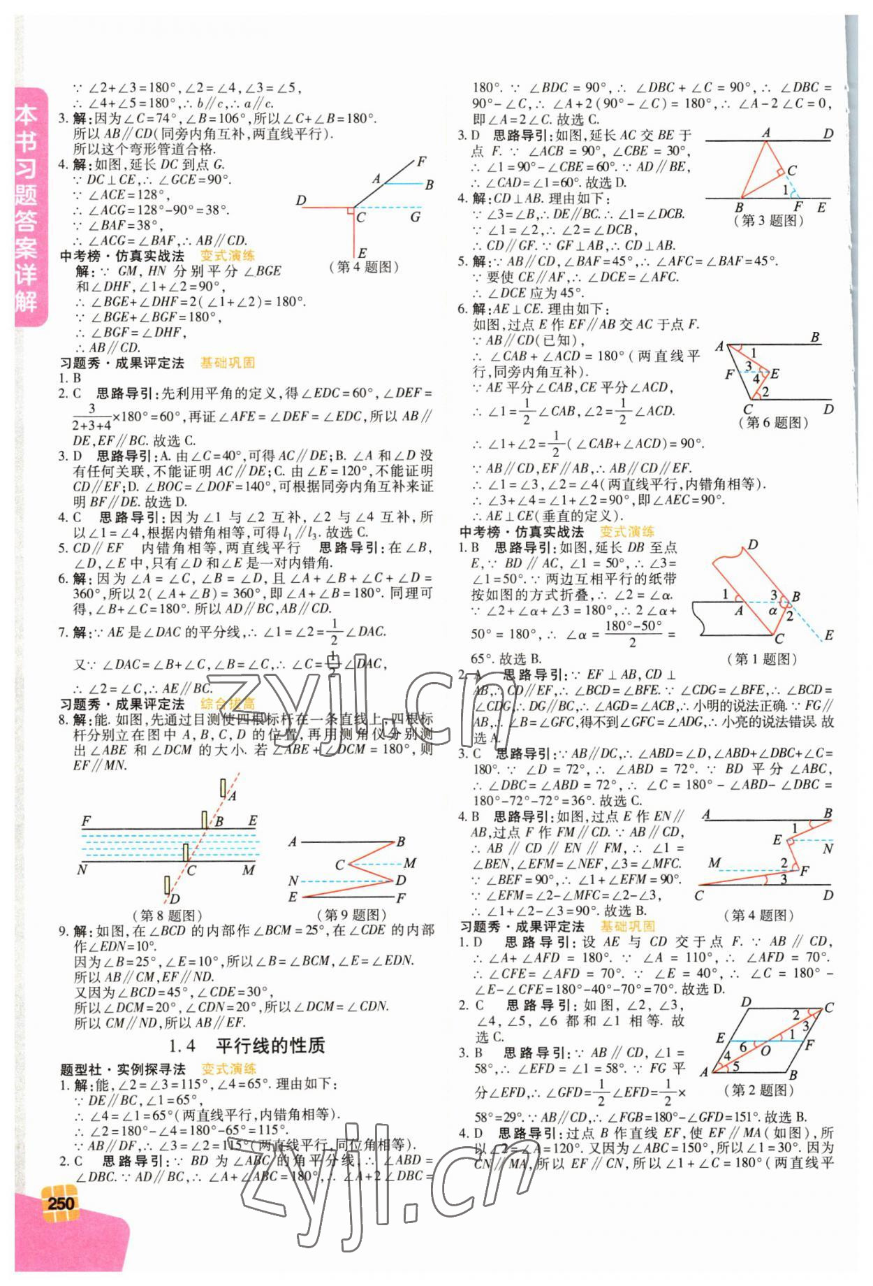 2023年倍速學(xué)習(xí)法七年級數(shù)學(xué)下冊浙教版 第2頁