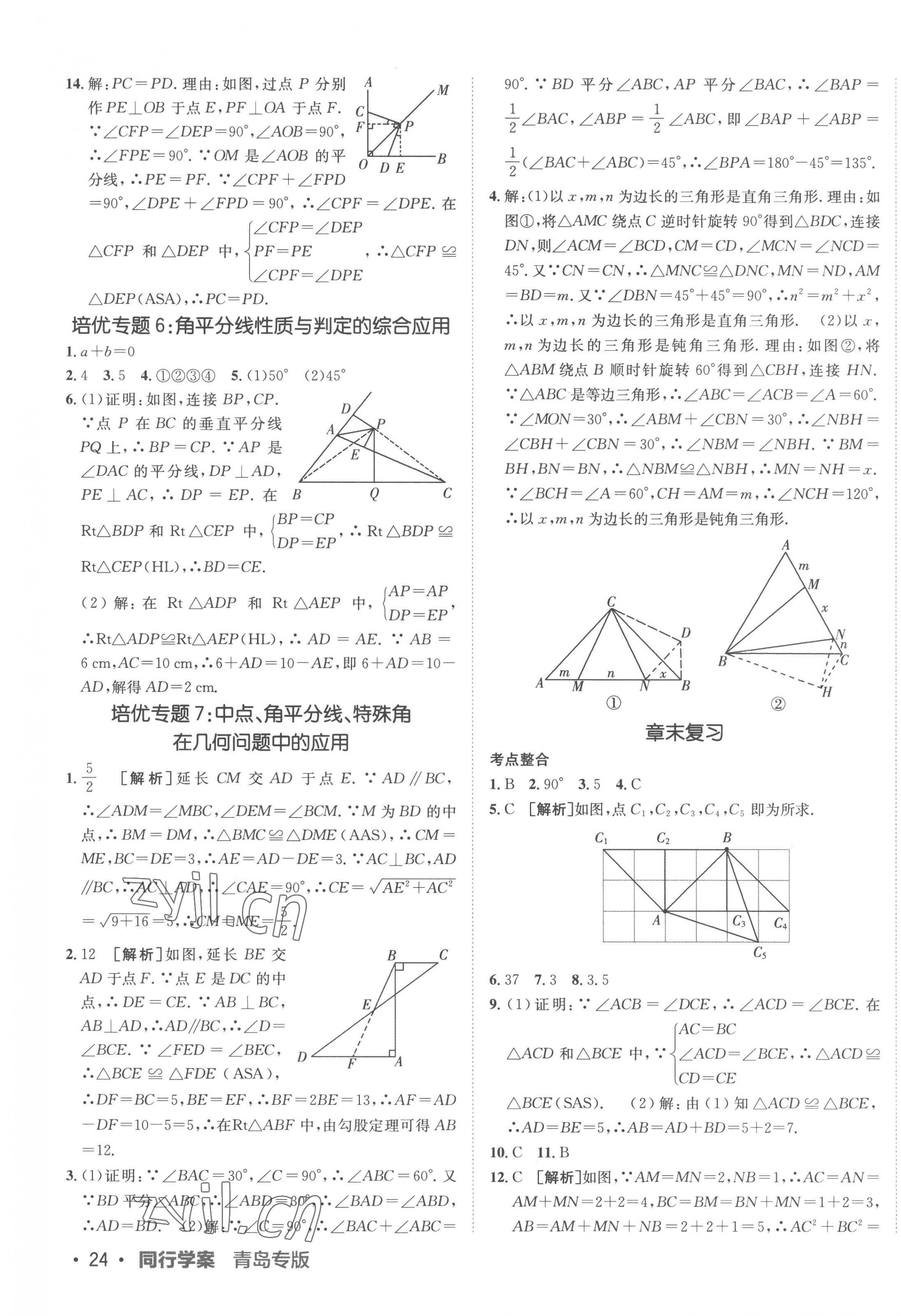 2023年同行学案学练测八年级数学下册北师大版青岛专版 第7页