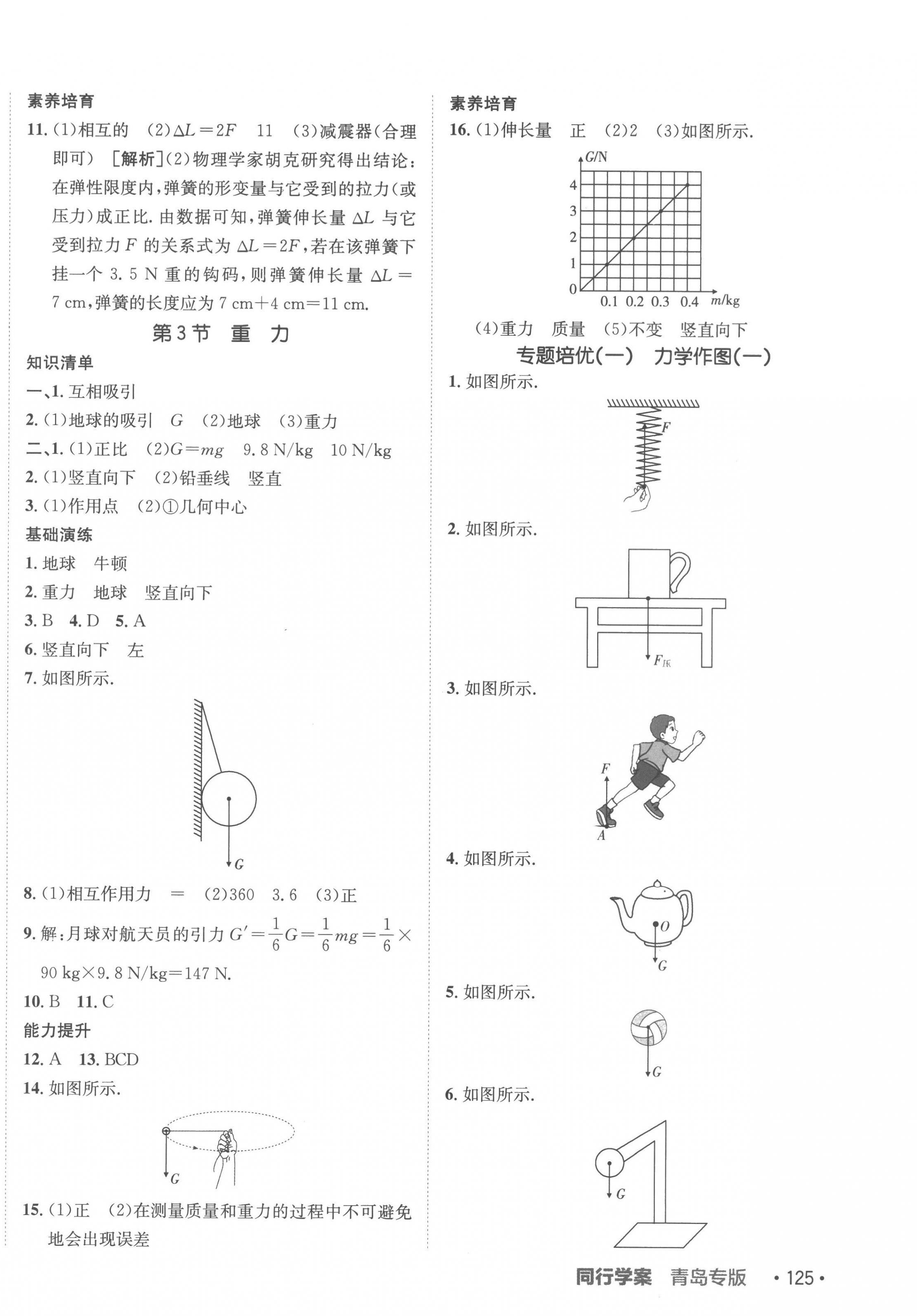 2023年同行學(xué)案學(xué)練測八年級物理下冊人教版青島專版 第2頁