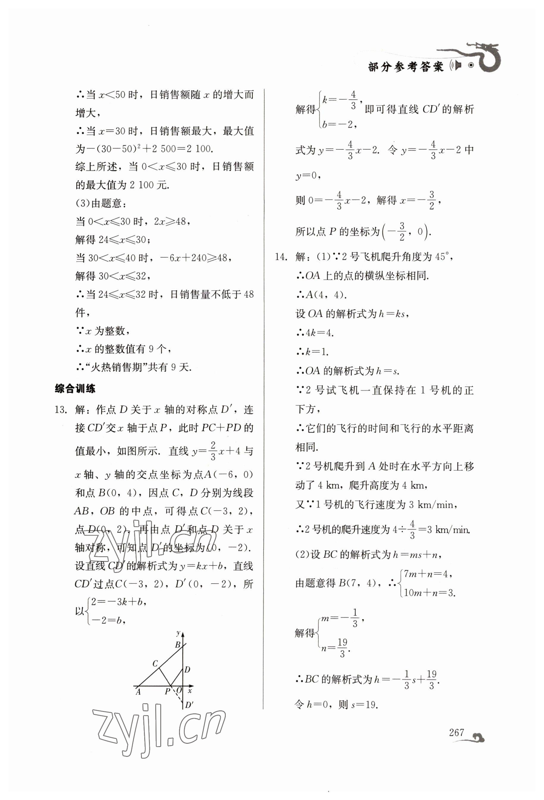 2023年百年學(xué)典中考總復(fù)習(xí)數(shù)學(xué) 第13頁