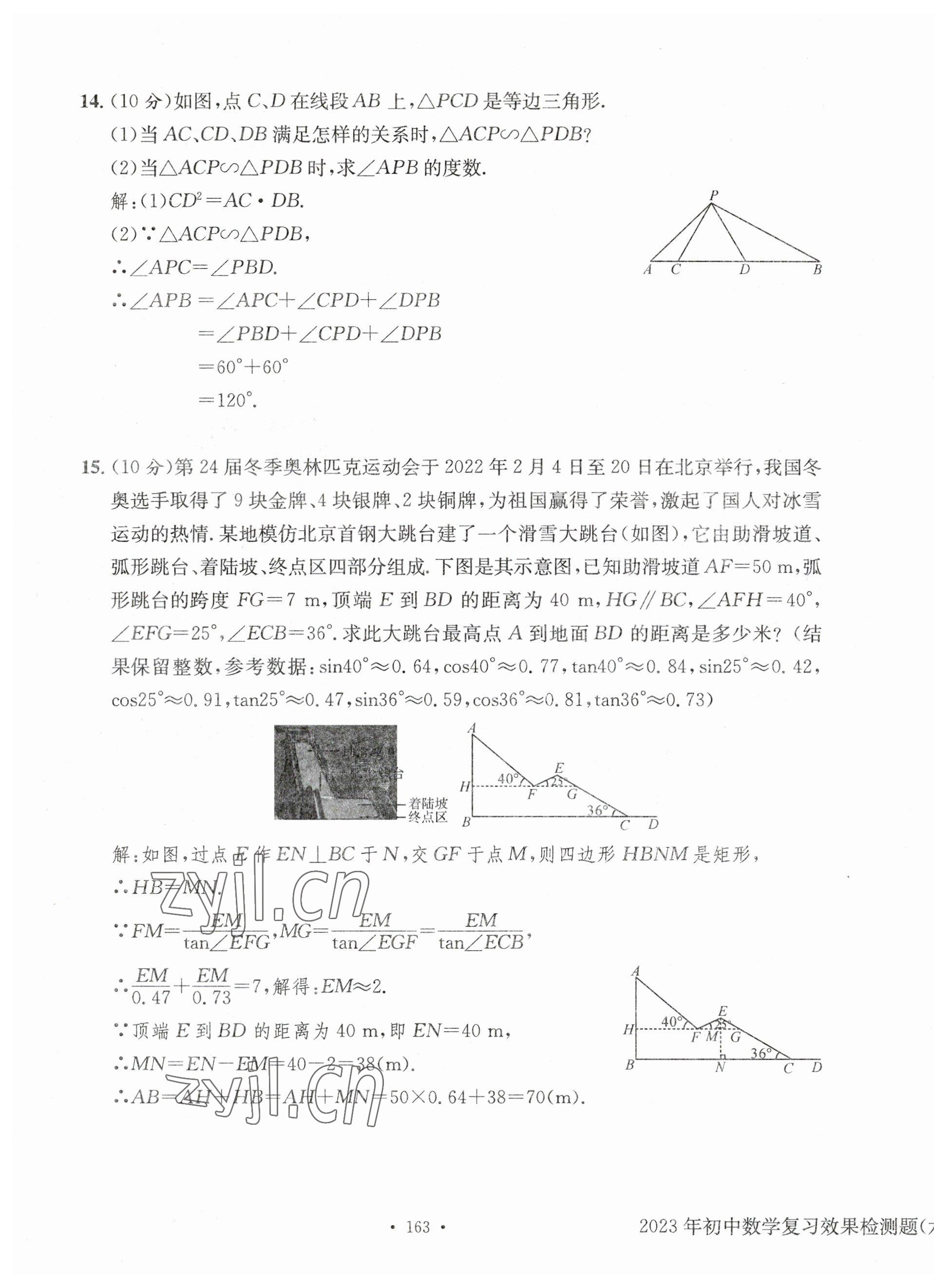 2023年中考总复习长江出版社数学 第23页