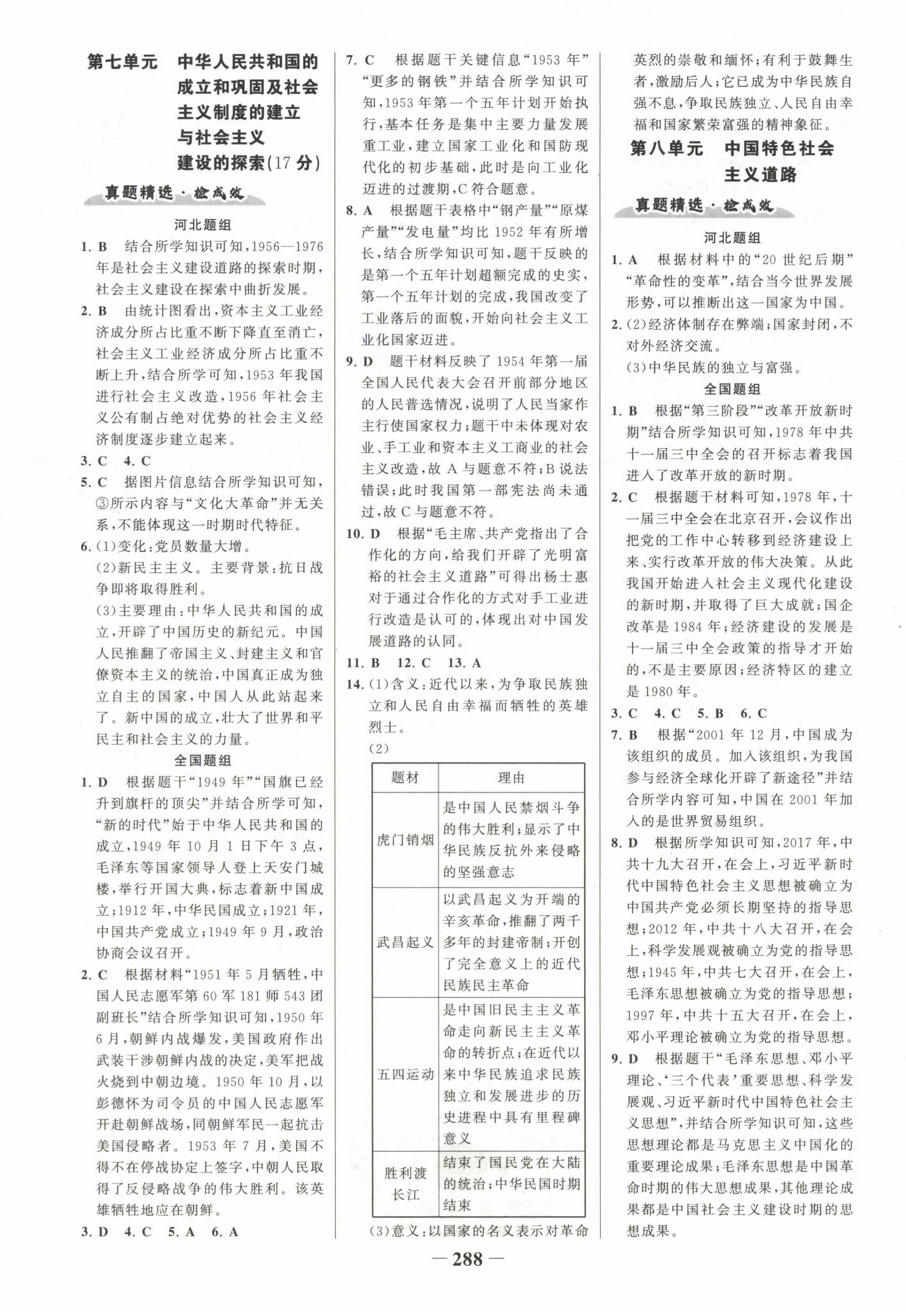 2023年世纪金榜金榜中考历史河北专版 第4页