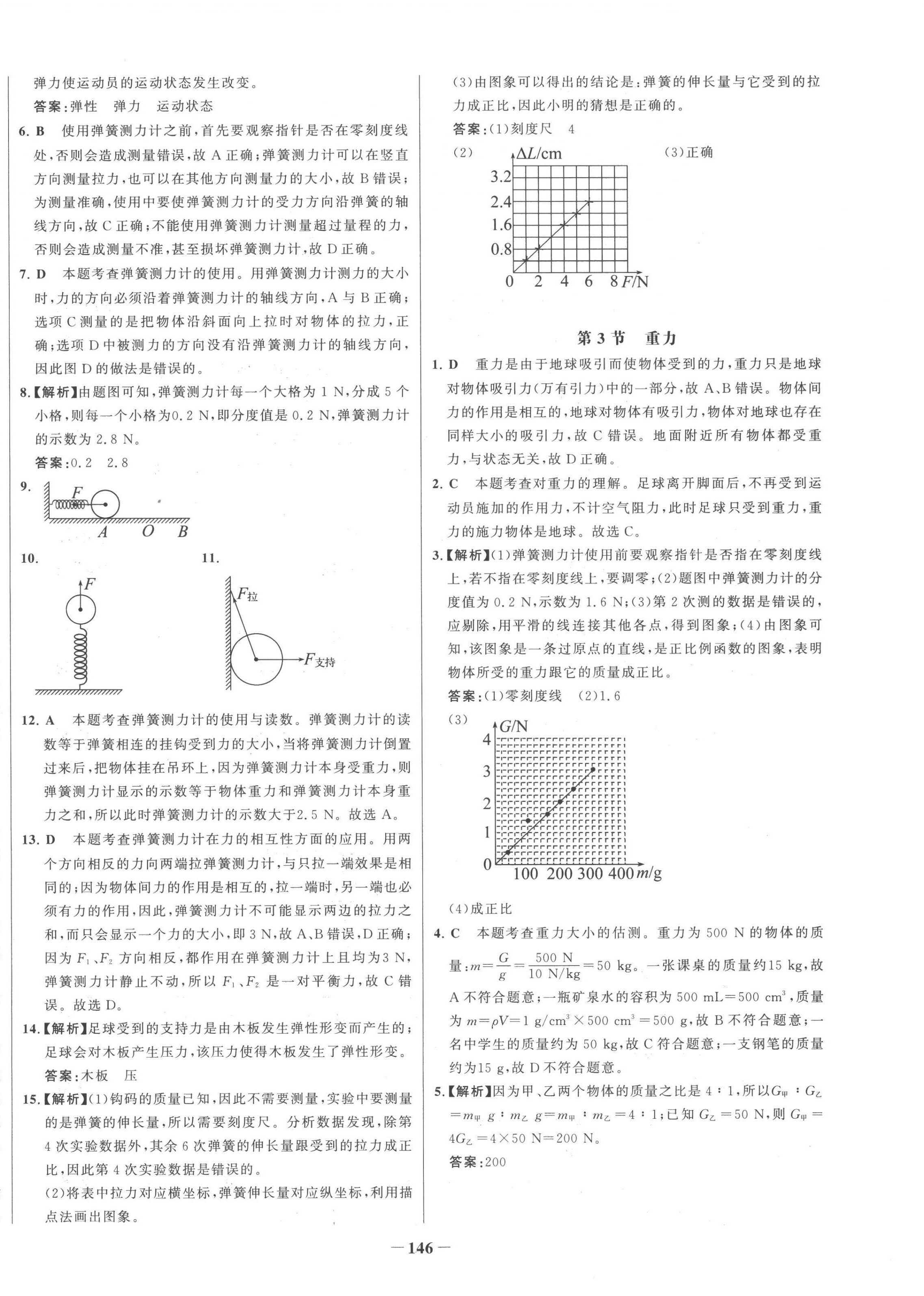 2023年世纪金榜百练百胜八年级物理下册人教版 第2页