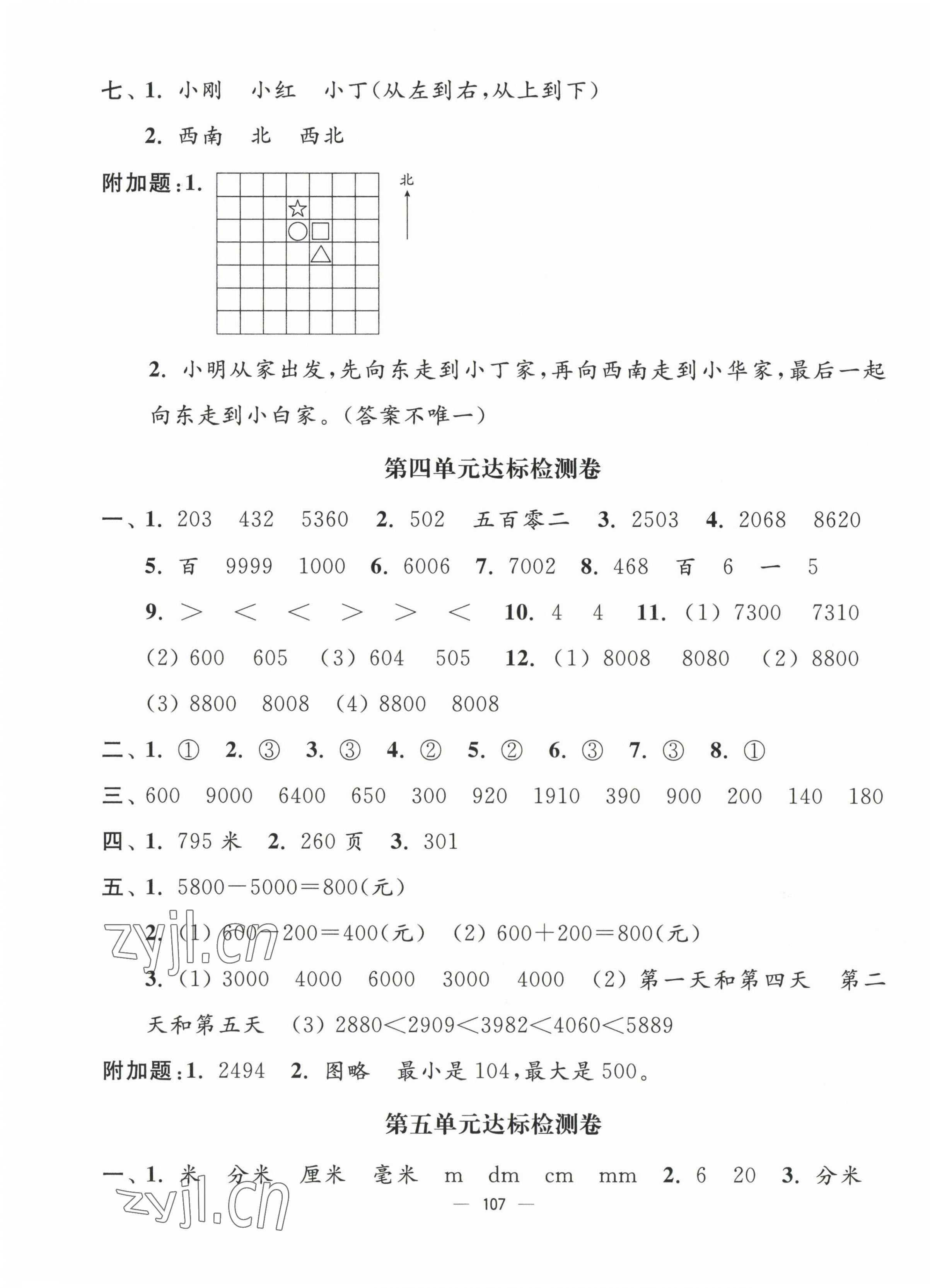 2023年江蘇好卷二年級(jí)數(shù)學(xué)下冊(cè)蘇教版 第3頁(yè)