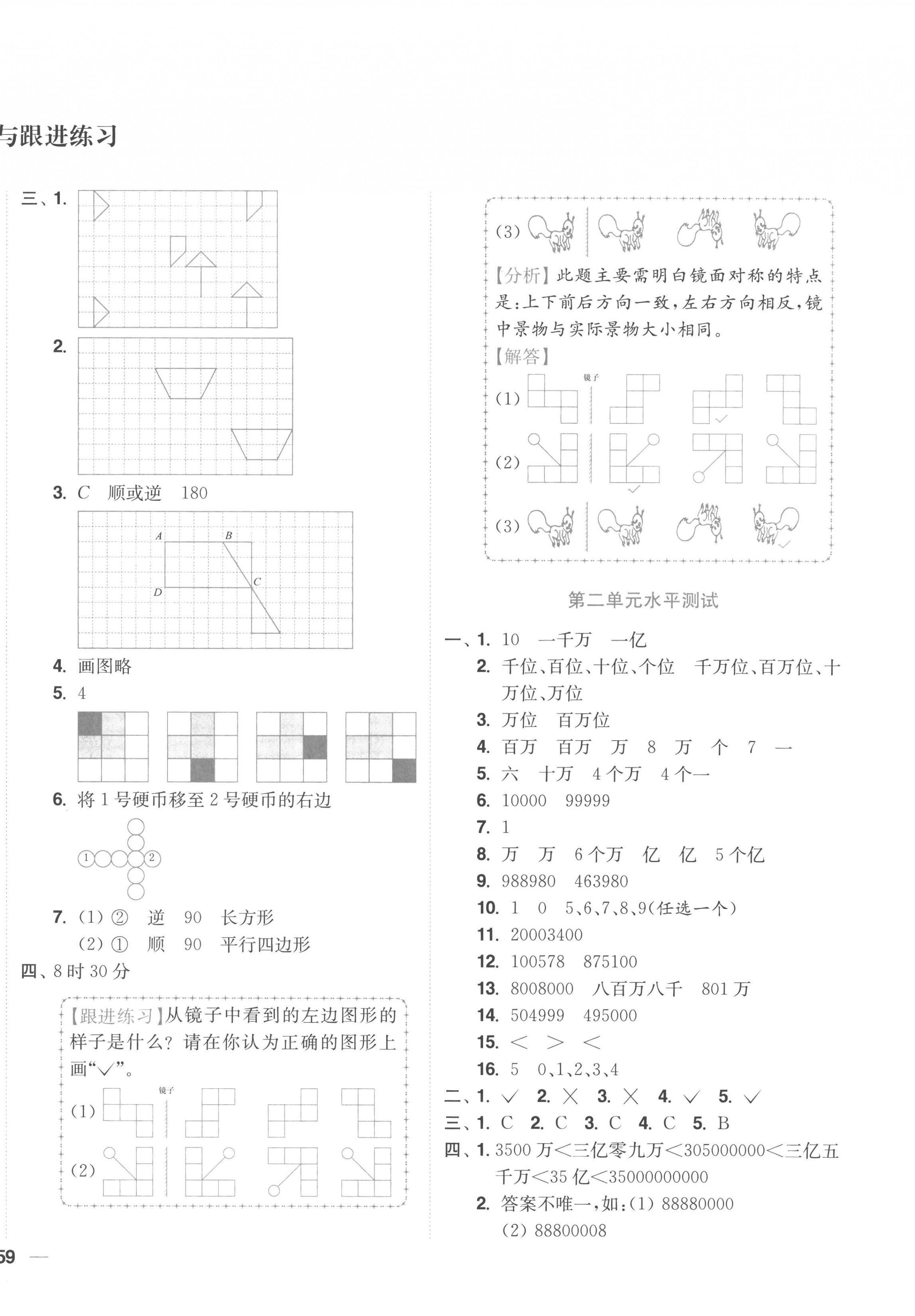 2023年小題狂做全程測評卷四年級數(shù)學(xué)下冊蘇教版 第2頁