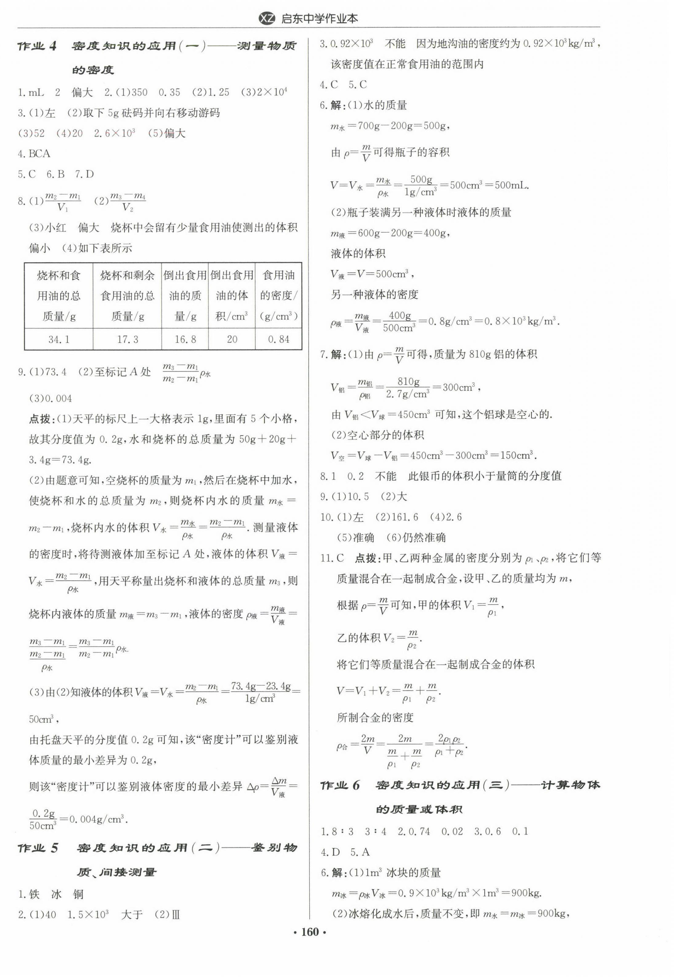 2023年啟東中學(xué)作業(yè)本八年級物理下冊蘇科版徐州專版 第2頁