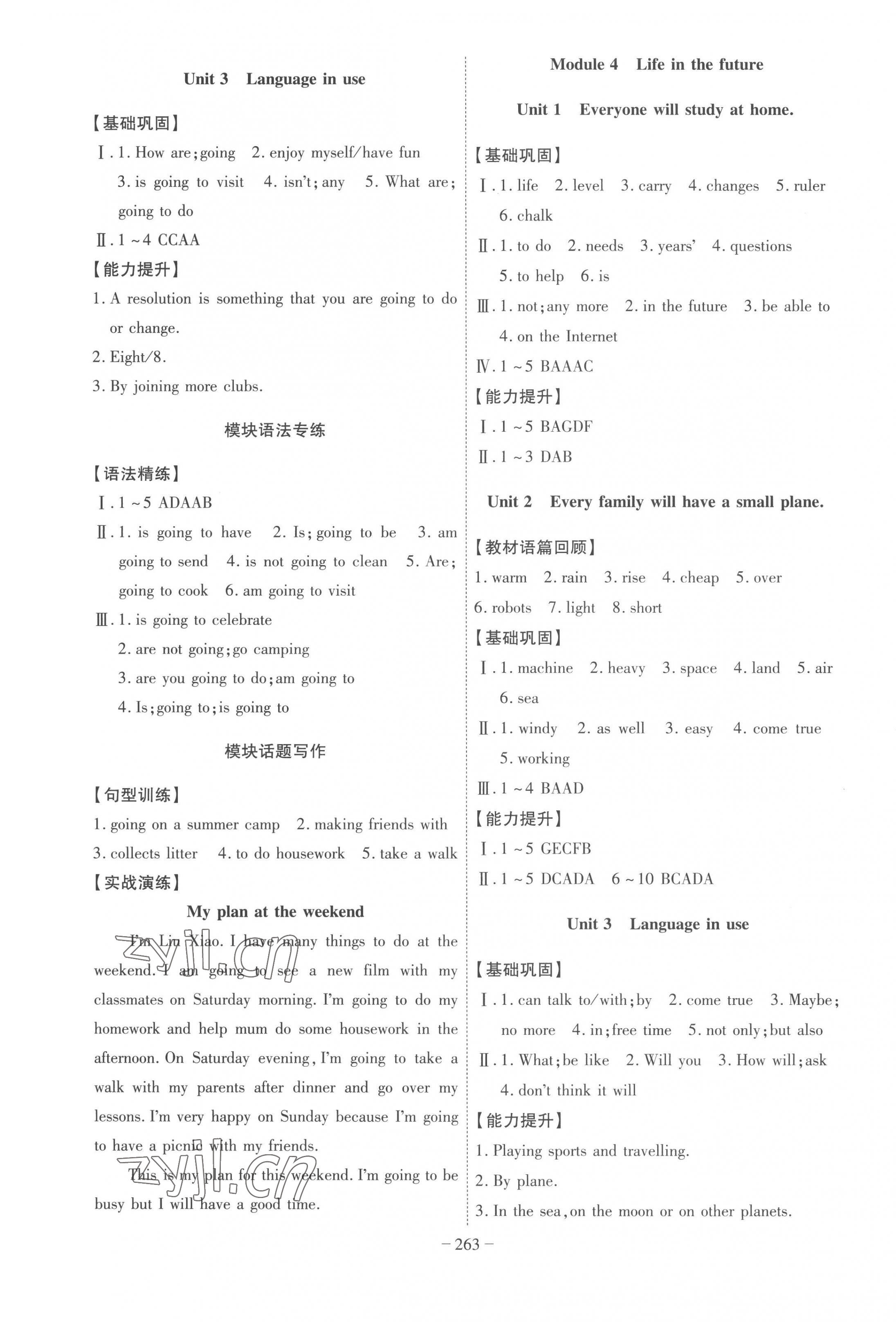 2023年課時(shí)A計(jì)劃七年級英語下冊外研版 第3頁