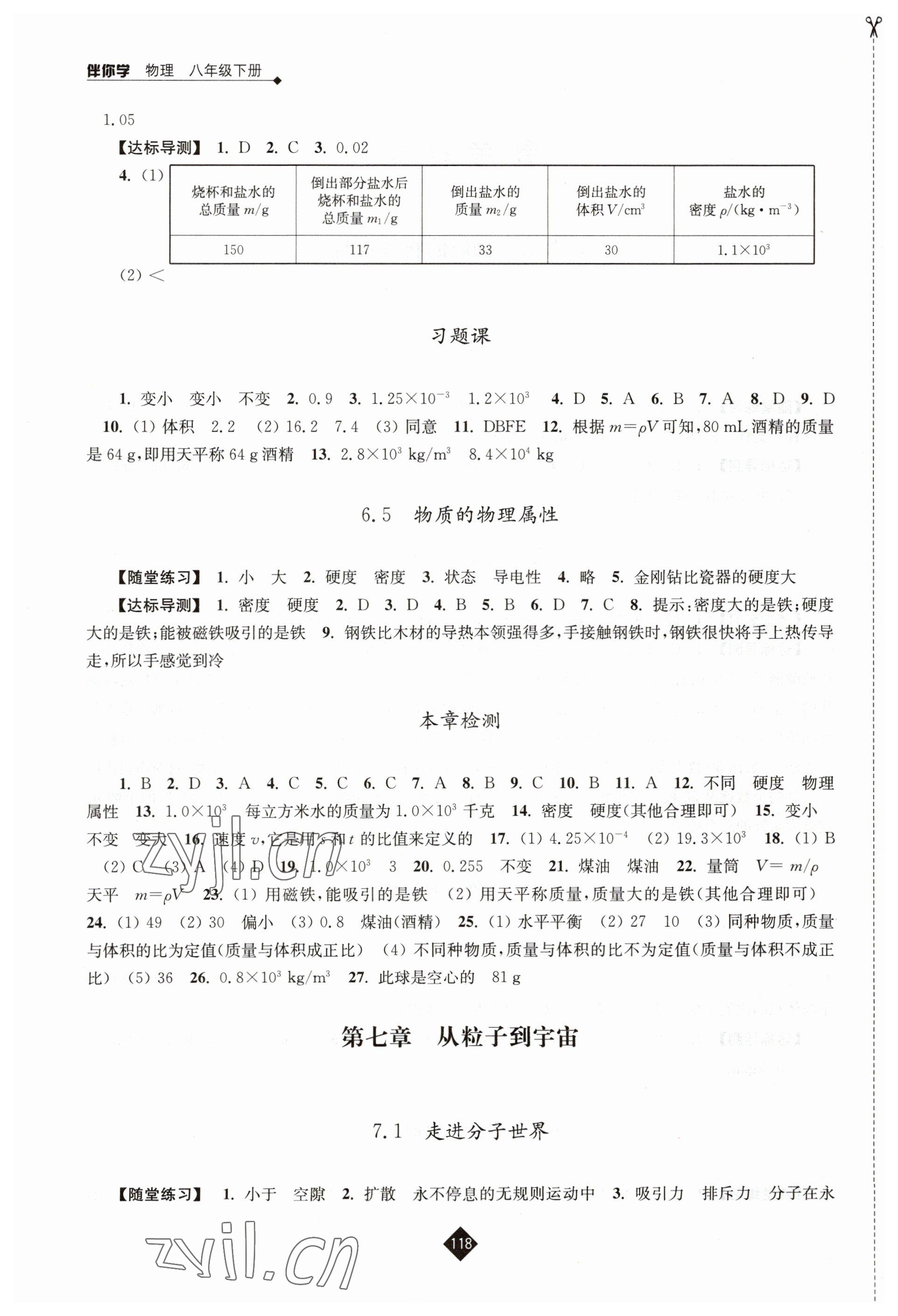 2023年伴你学八年级物理下册苏科版 第2页