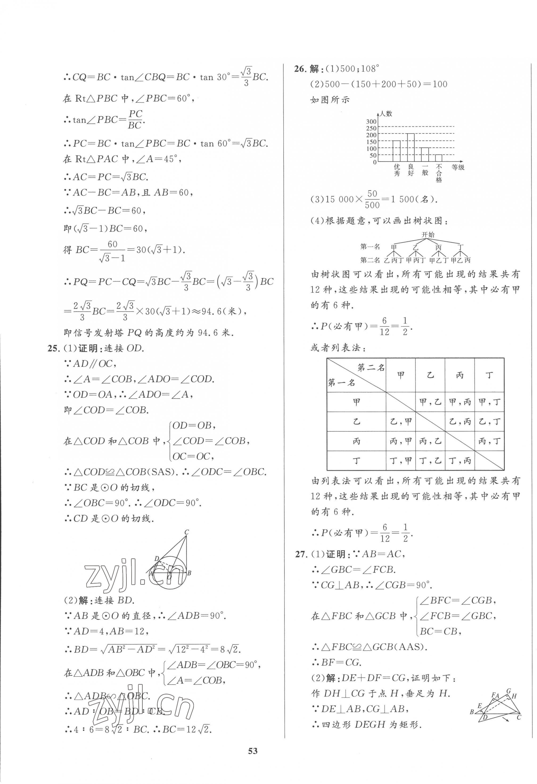2023年中考321數(shù)學(xué)青海專版&nbsp;第5頁