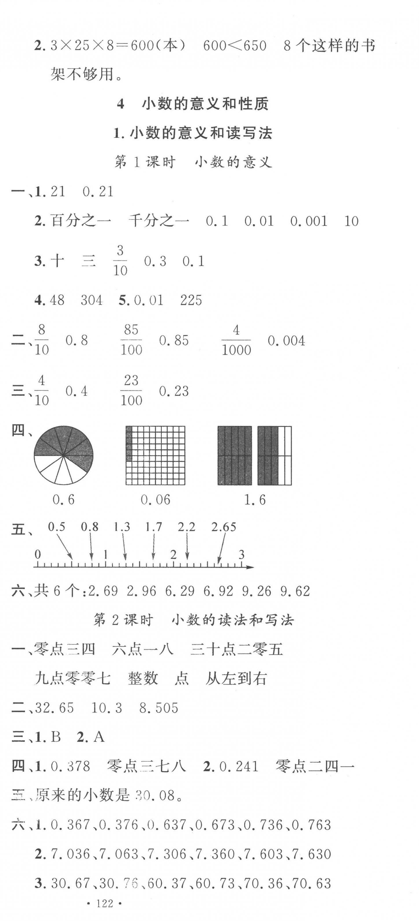 2023年名校课堂四年级数学下册人教版 第9页