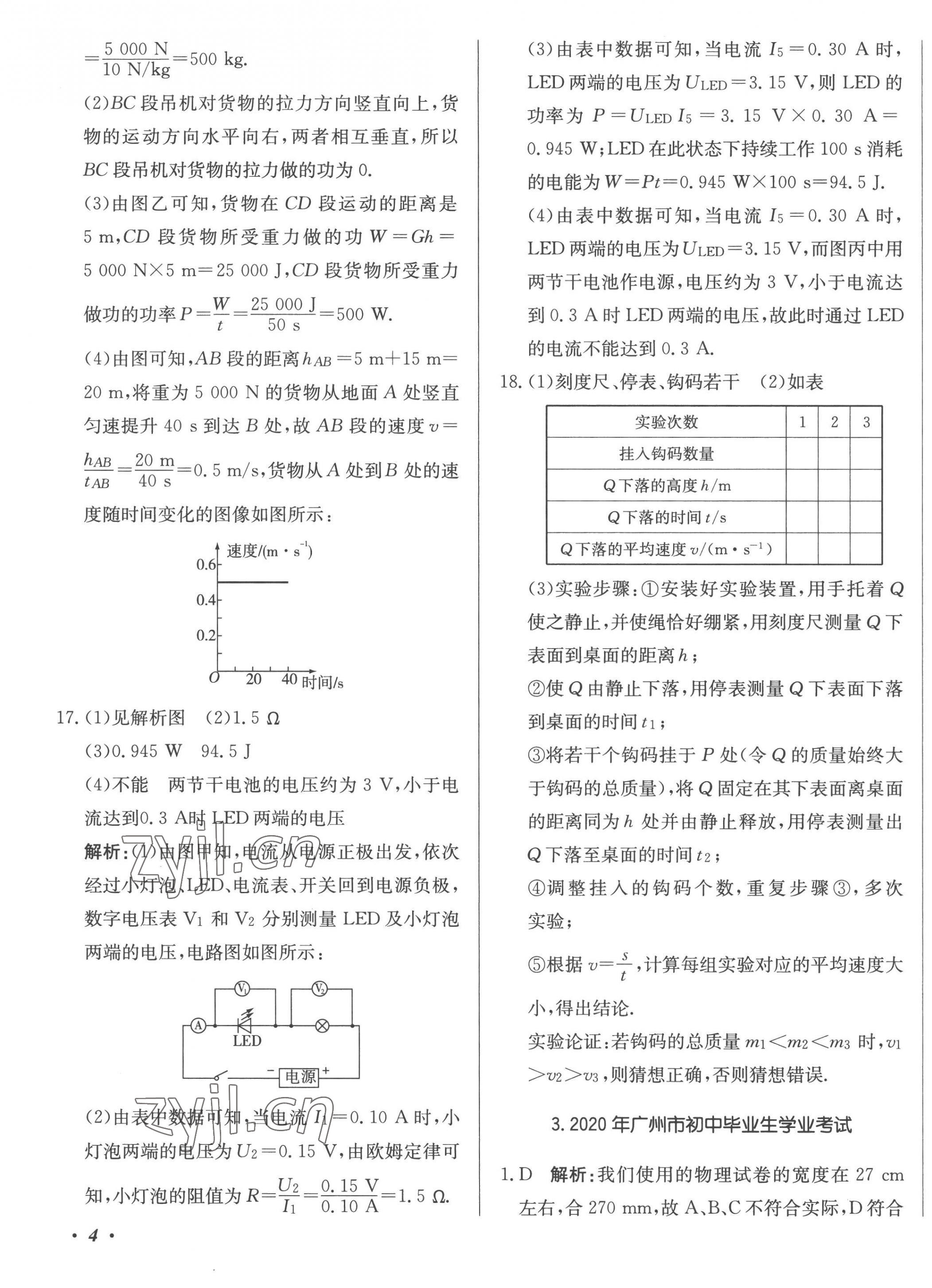 2023年北教傳媒實(shí)戰(zhàn)廣州中考物理 第7頁(yè)