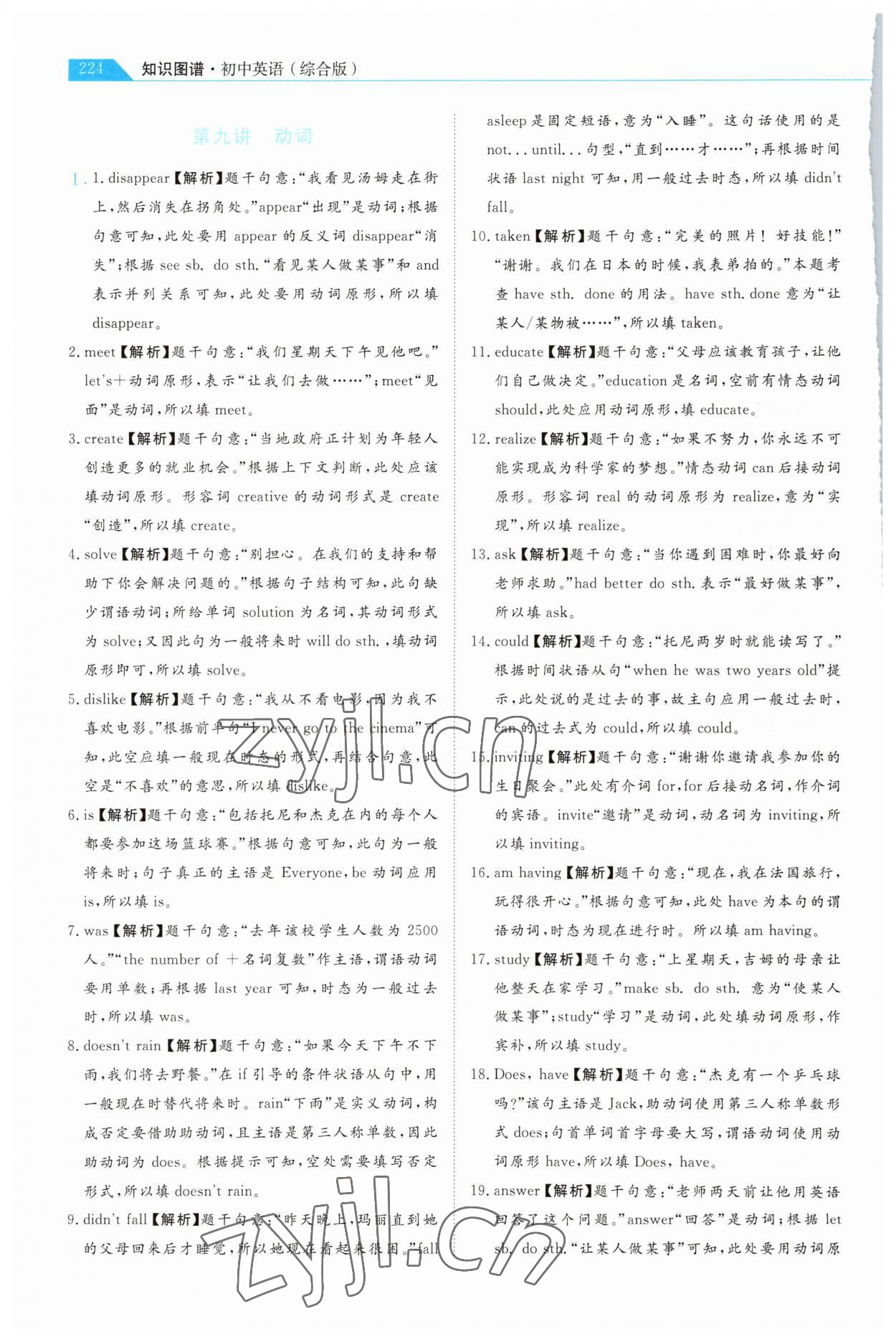 2023年知识图谱初中英语综合版&nbsp;第14页