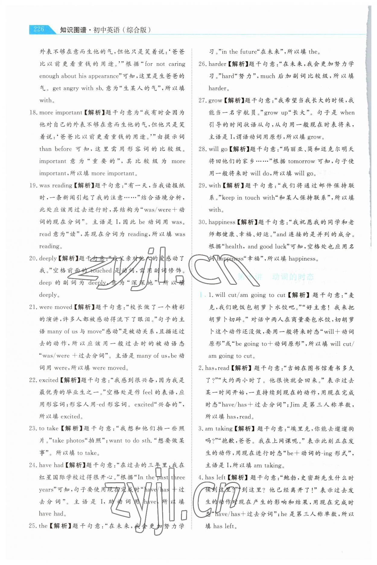 2023年知识图谱初中英语综合版&nbsp;第16页