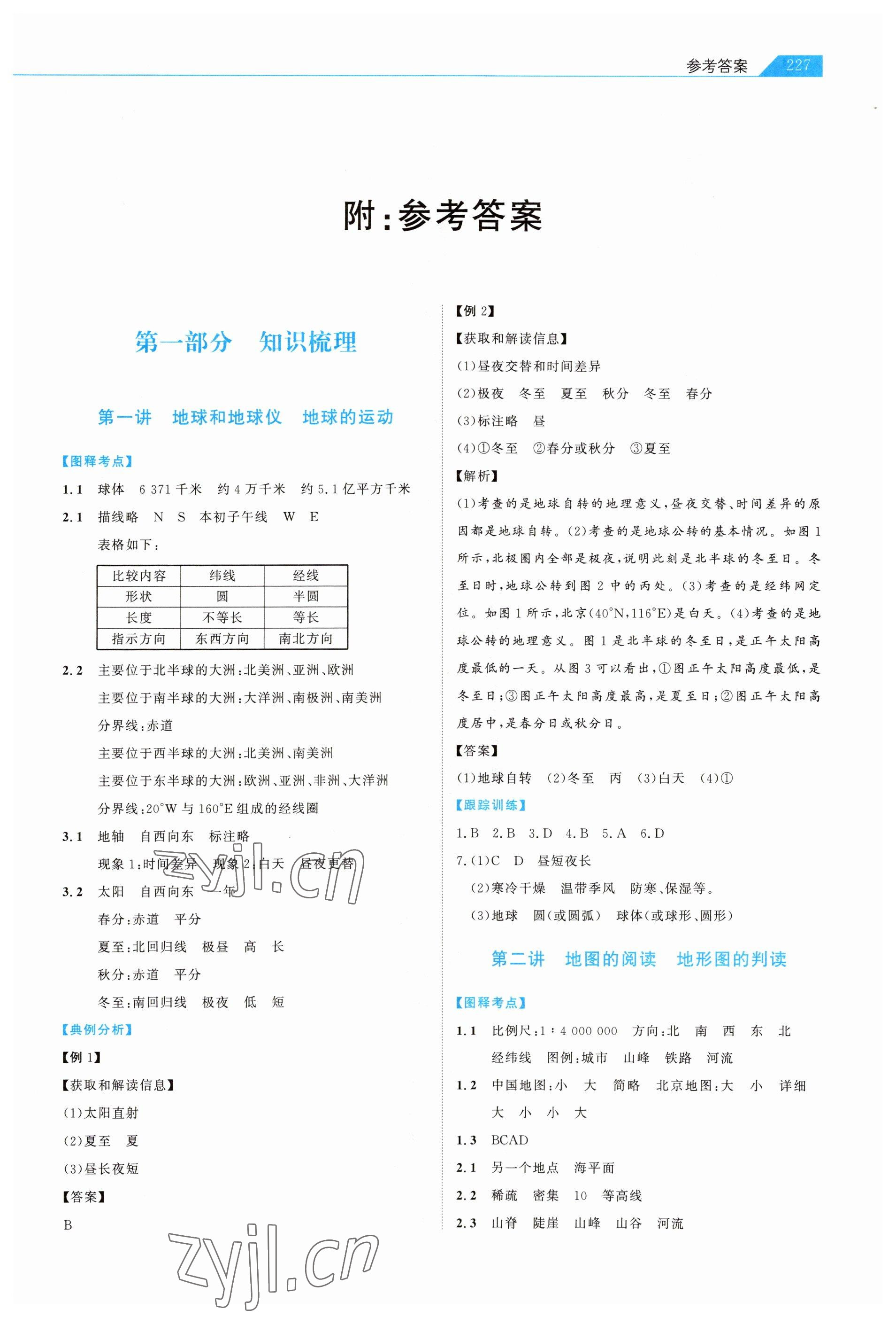 2023年知識圖譜初中地理 第1頁