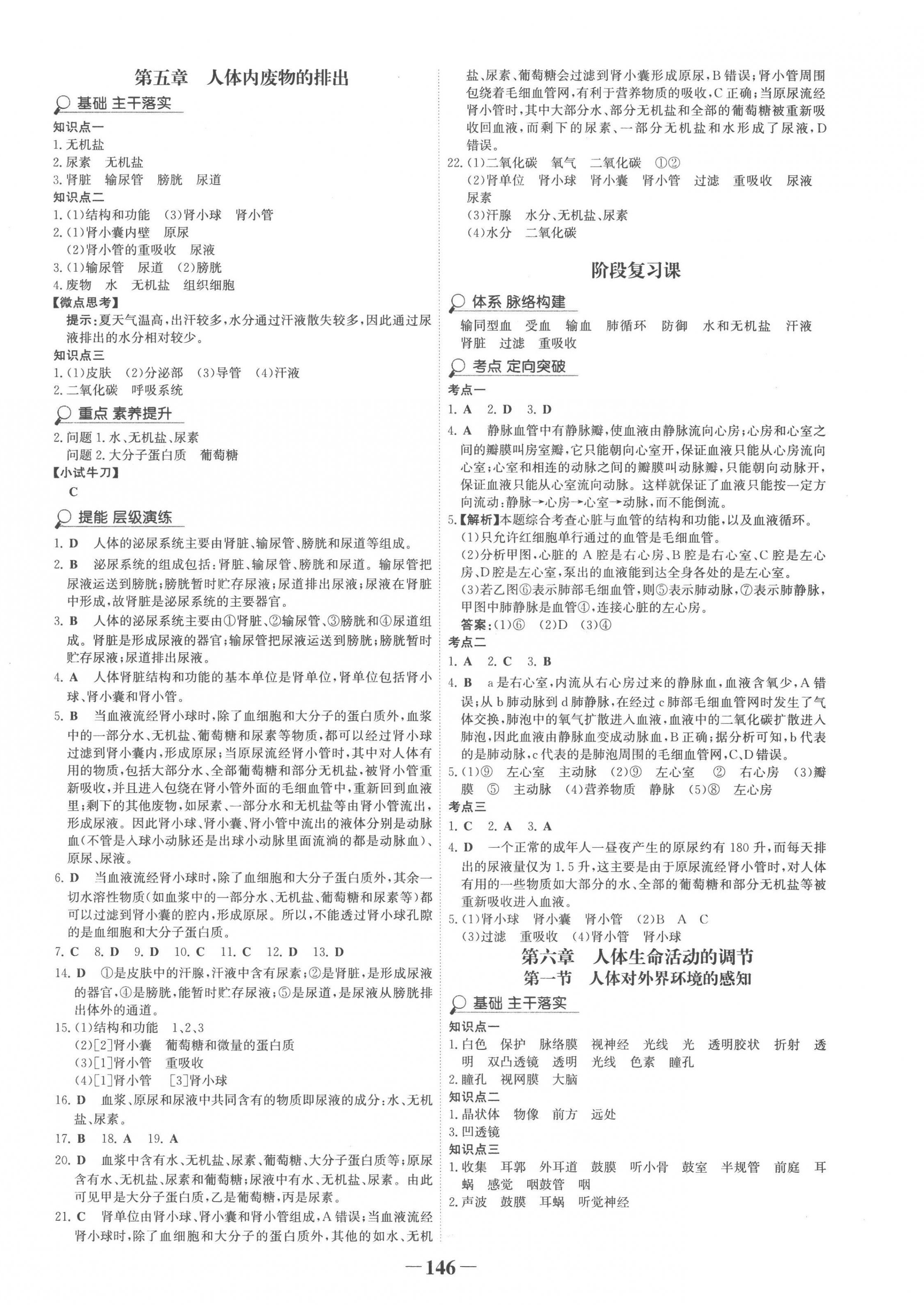 2023年世紀金榜金榜學案七年級生物下冊人教版廣東專版 第6頁