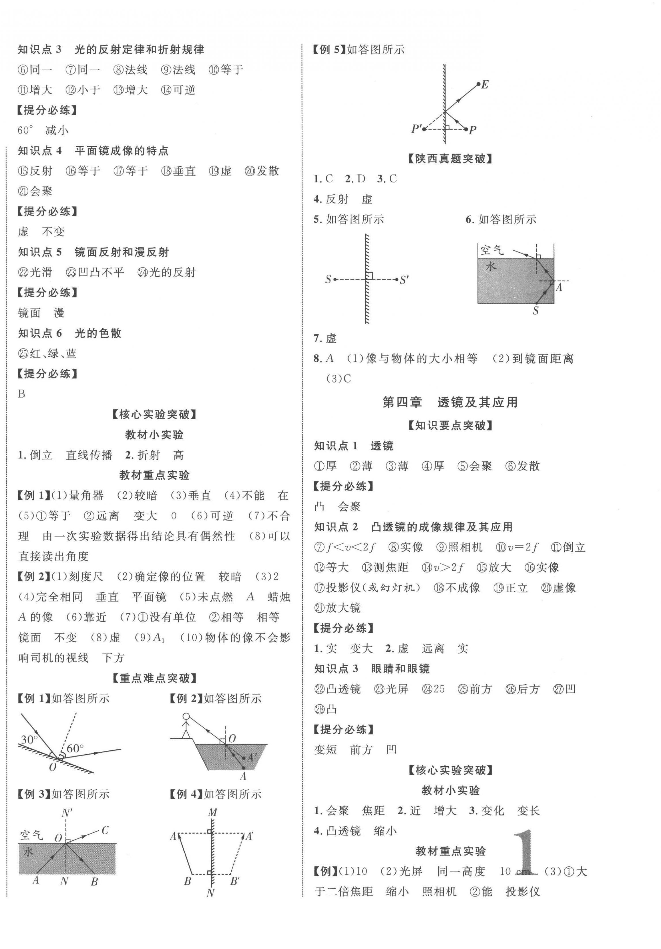 2023年中考新突破物理人教版陜西專版 第2頁