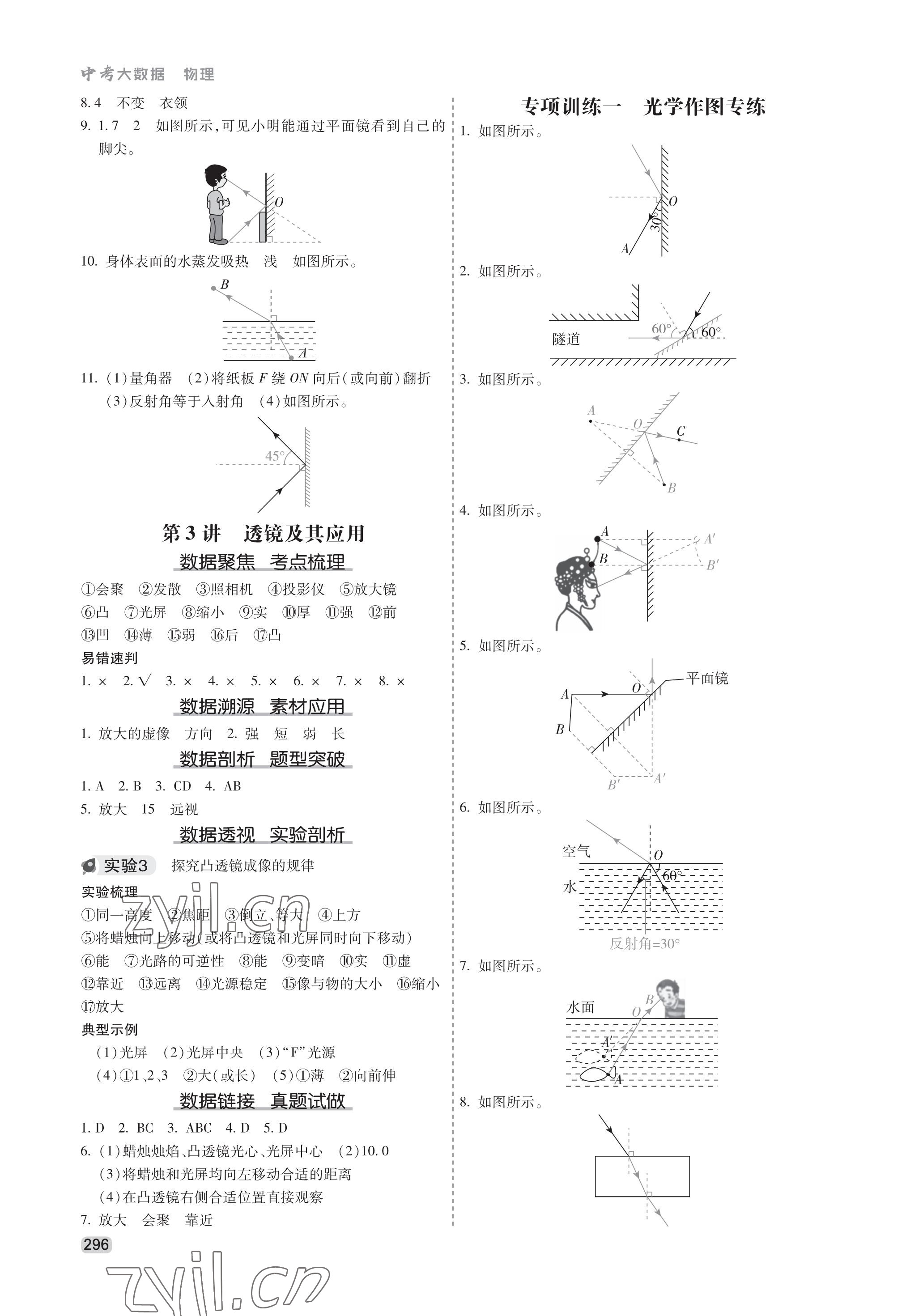 2023年中考大数据物理中考河北专版 参考答案第2页