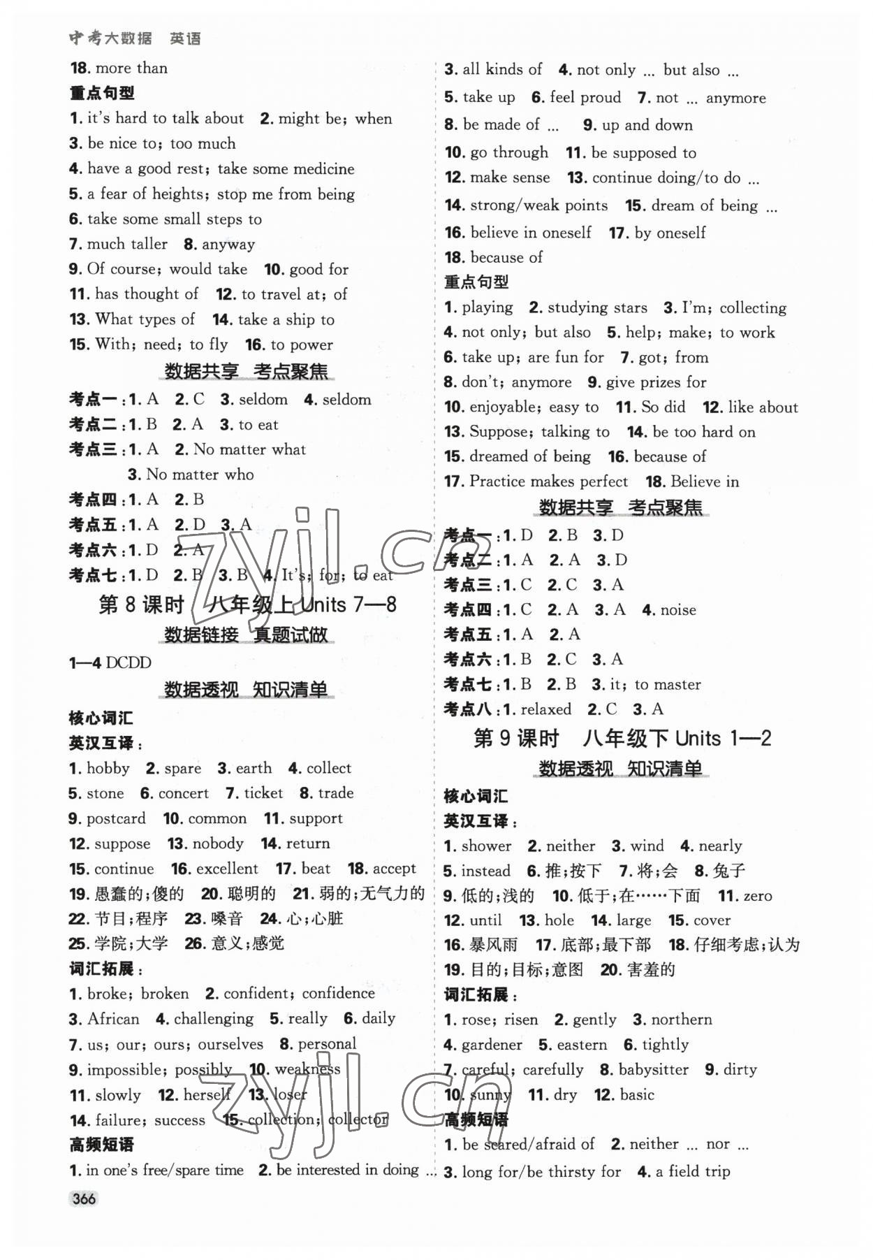 2023年中考大数据英语冀教版河北专版&nbsp;第6页