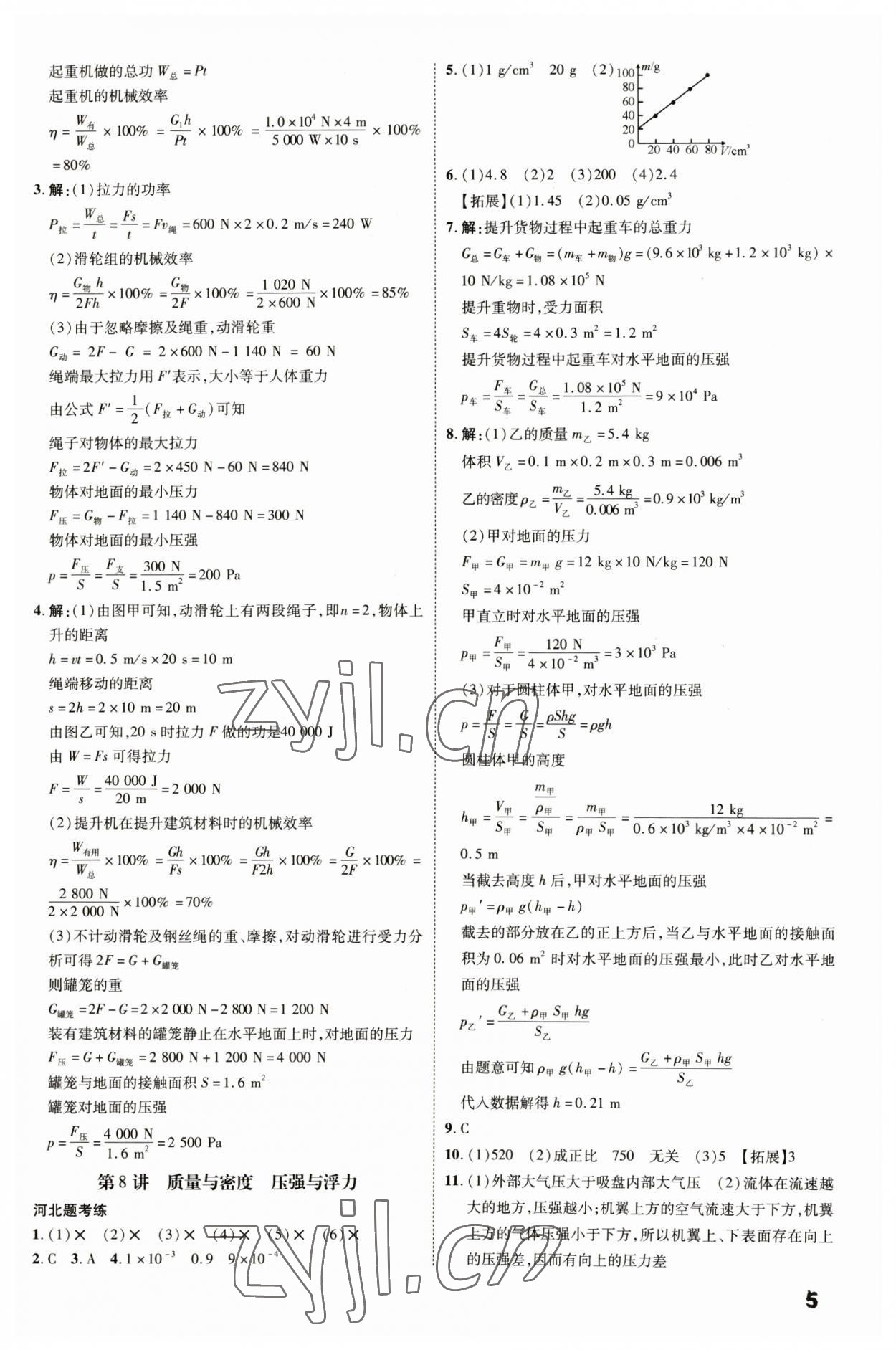 2023年一步名校中考總復(fù)習物理河北專版 第5頁