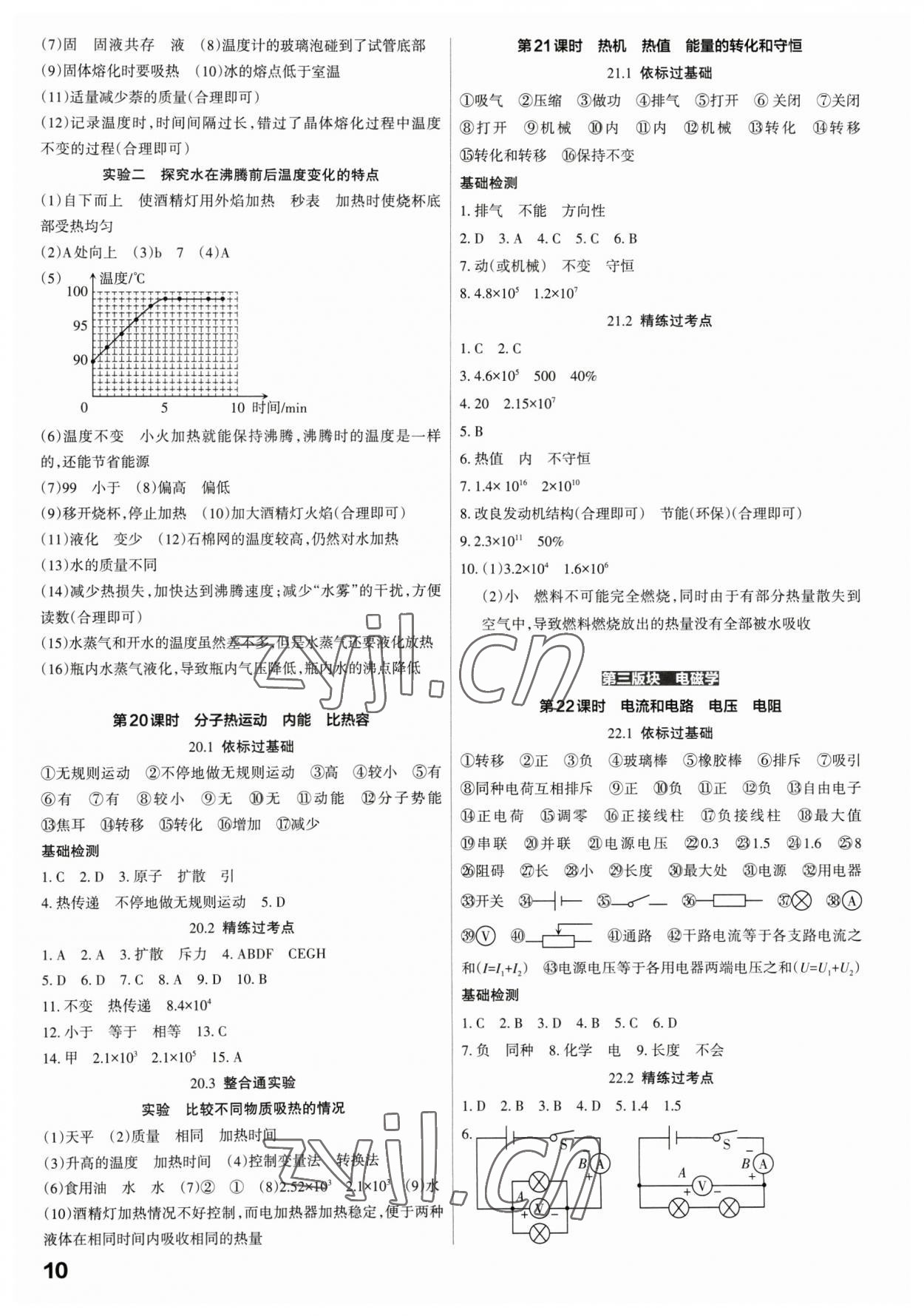 2023年滾動(dòng)遷移中考總復(fù)習(xí)物理廣東專版 第10頁