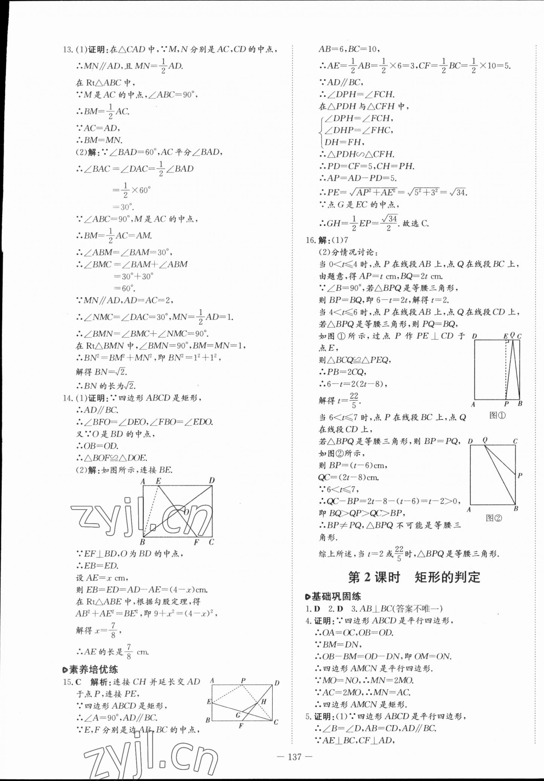 2023年練案八年級(jí)數(shù)學(xué)下冊(cè)魯教版54制 第5頁